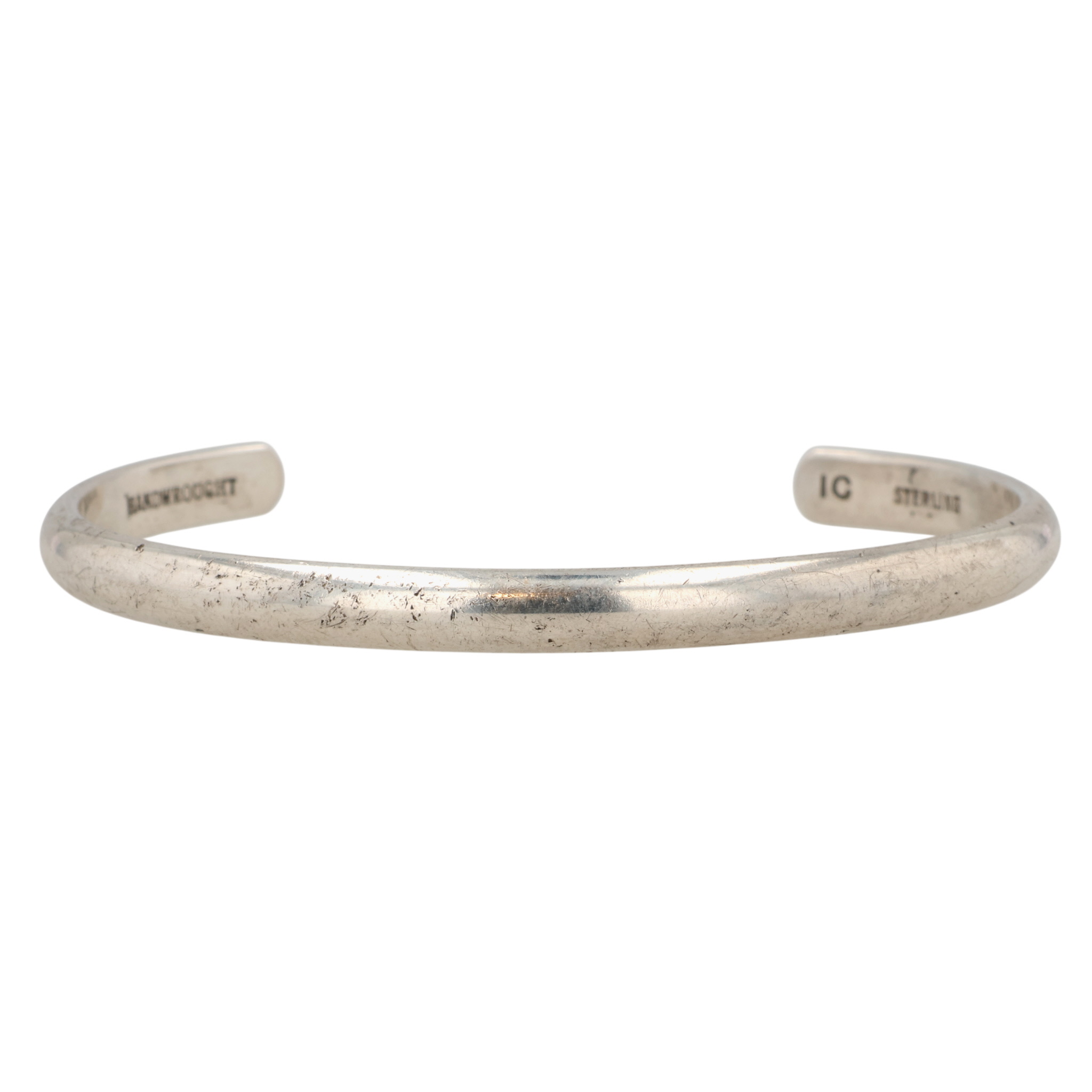 Irene Chiquito Navajo Sterling Handwrought Cuff Bracelet