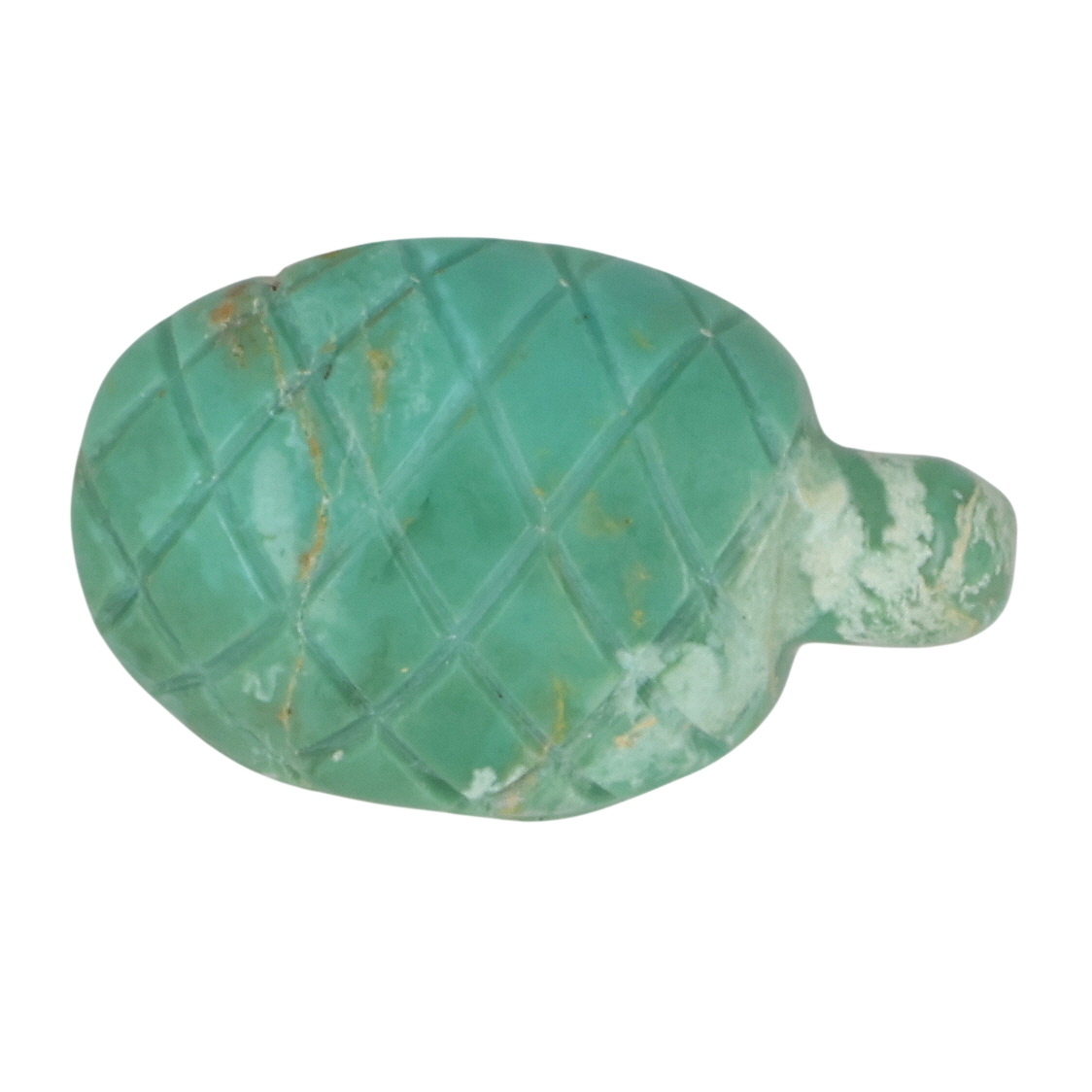 Stacey Turpen Navajo Turquoise Turtle Fetish Carving