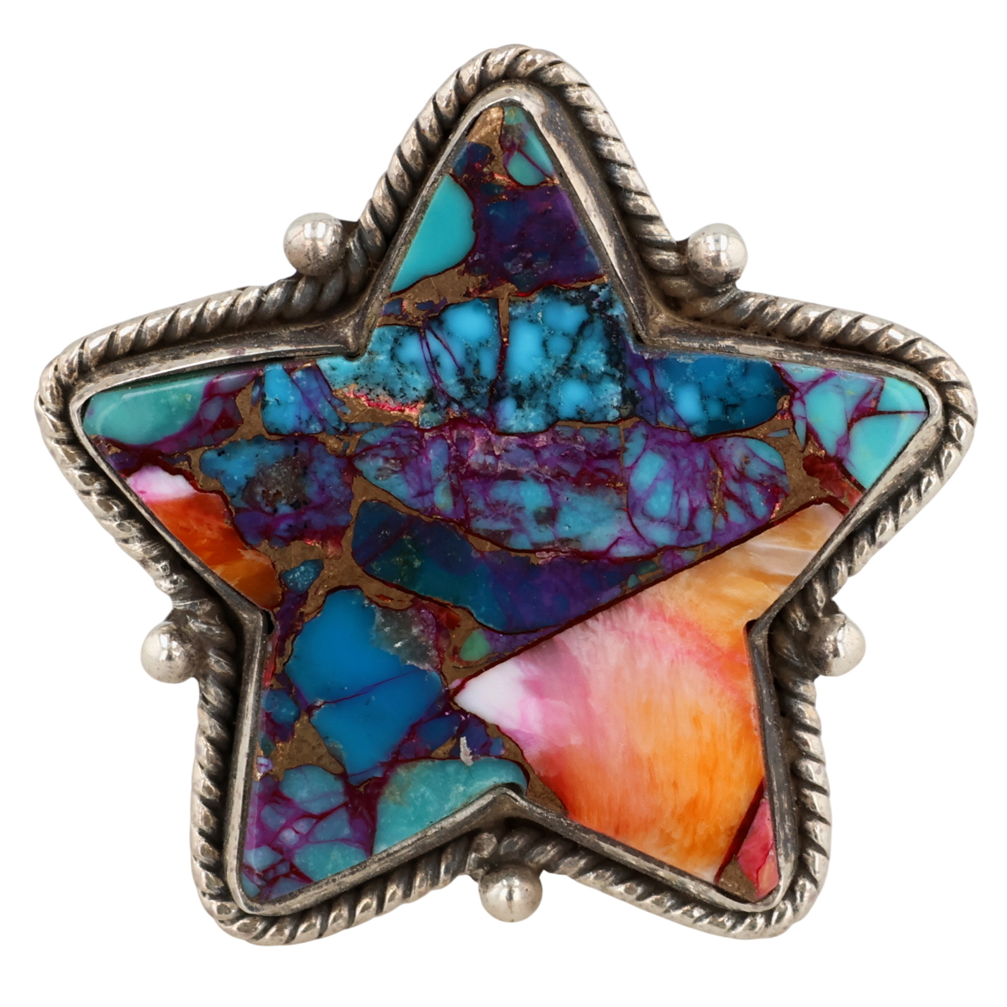 HaDa Collection Sterling Dahlia Adjustable Ring