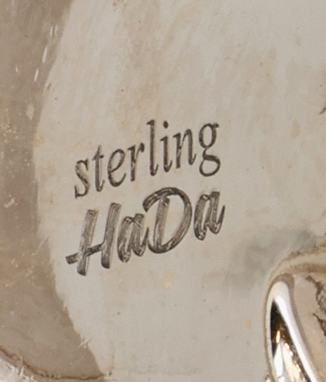 HaDa Collection Sterling Dahlia Adjustable Ring