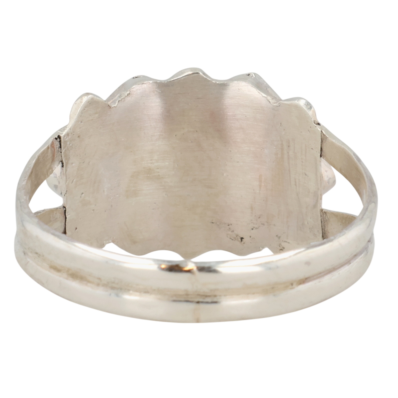 Bonnie Quam Zuni Sterling Multi-Stone Ring Sz 6.5