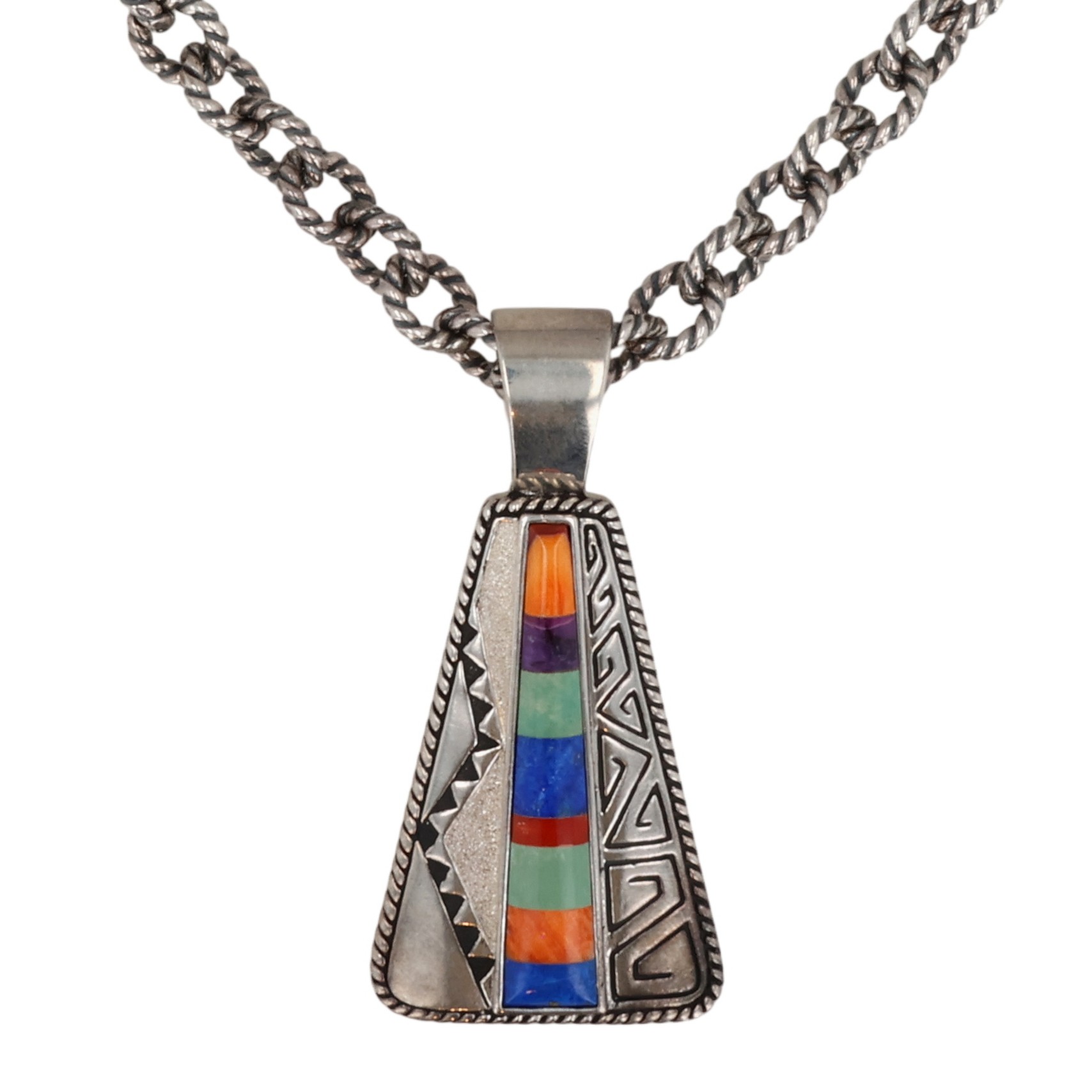 Carolyn Pollack Relios Sterling Multi-Stone Necklace