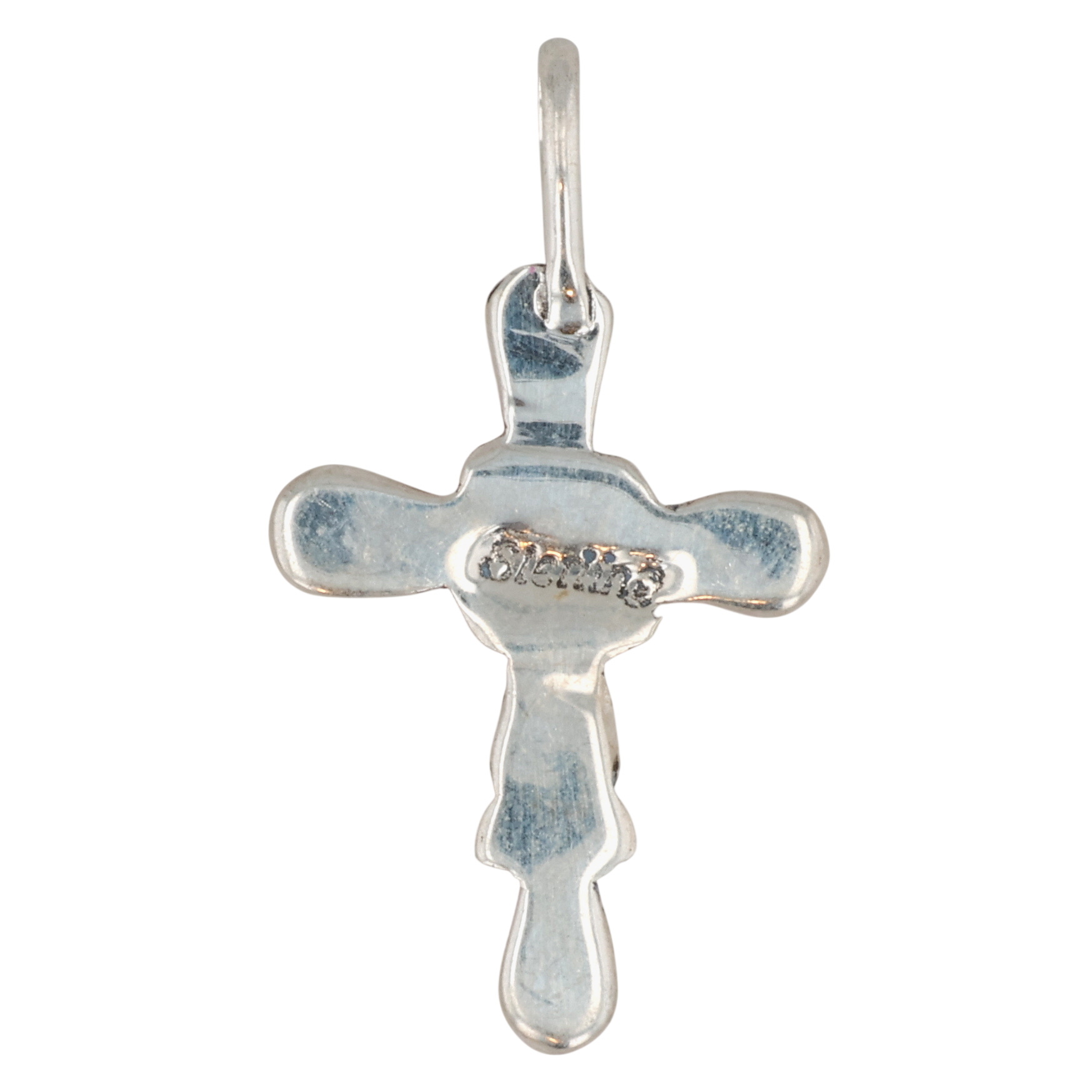Bryce Vacit Zuni Sterling Opal Cross Pendant