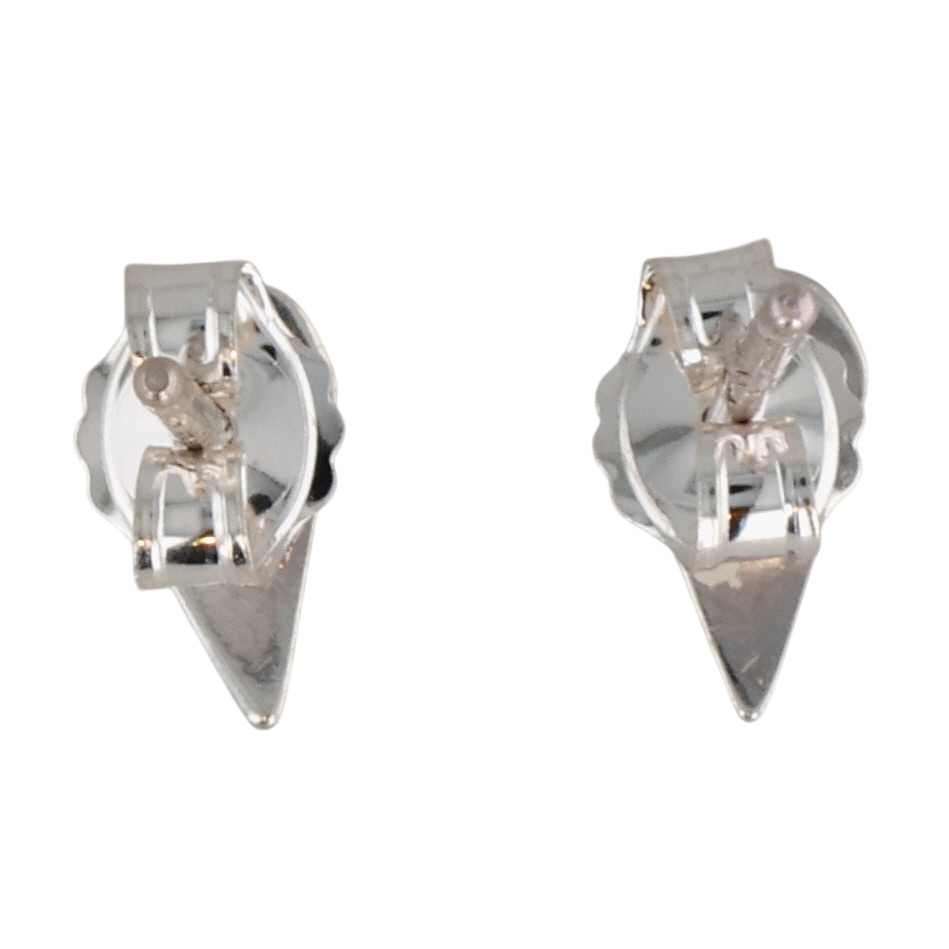 Angie Rosetta Zuni Sterling Lapis Lazuli Earrings