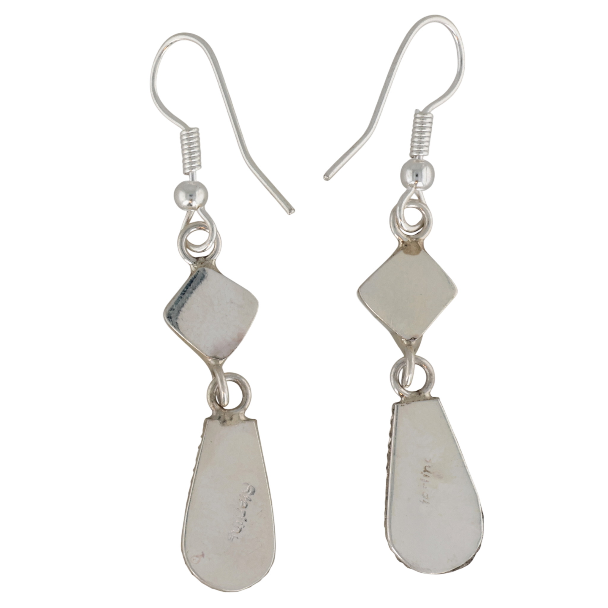 Victor Thompson Navajo Sterling Opal Earrings