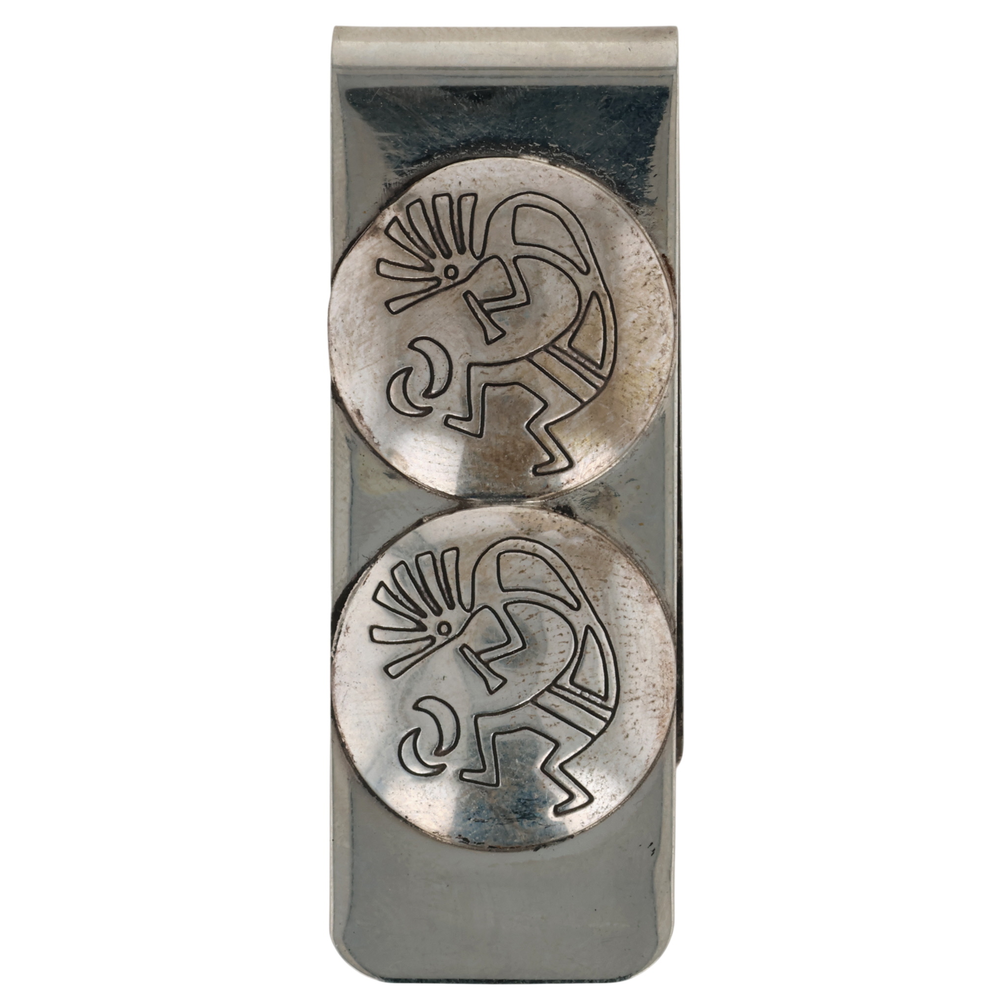 Betta Lee Navajo Sterling Kokopelli Money Clip