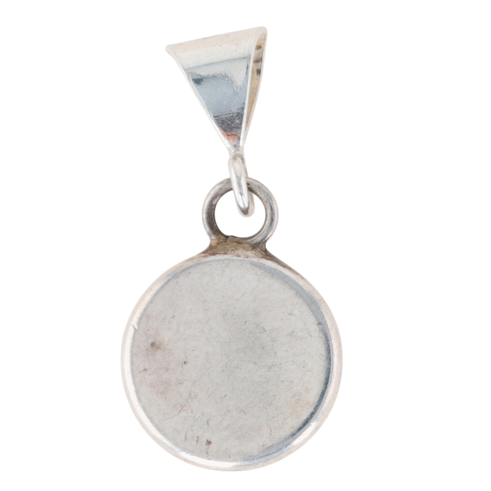 Sterling Silver Morpho Butterfly Wing Pendant