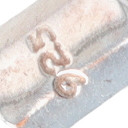 Sterling Silver Morpho Butterfly Wing Pendant