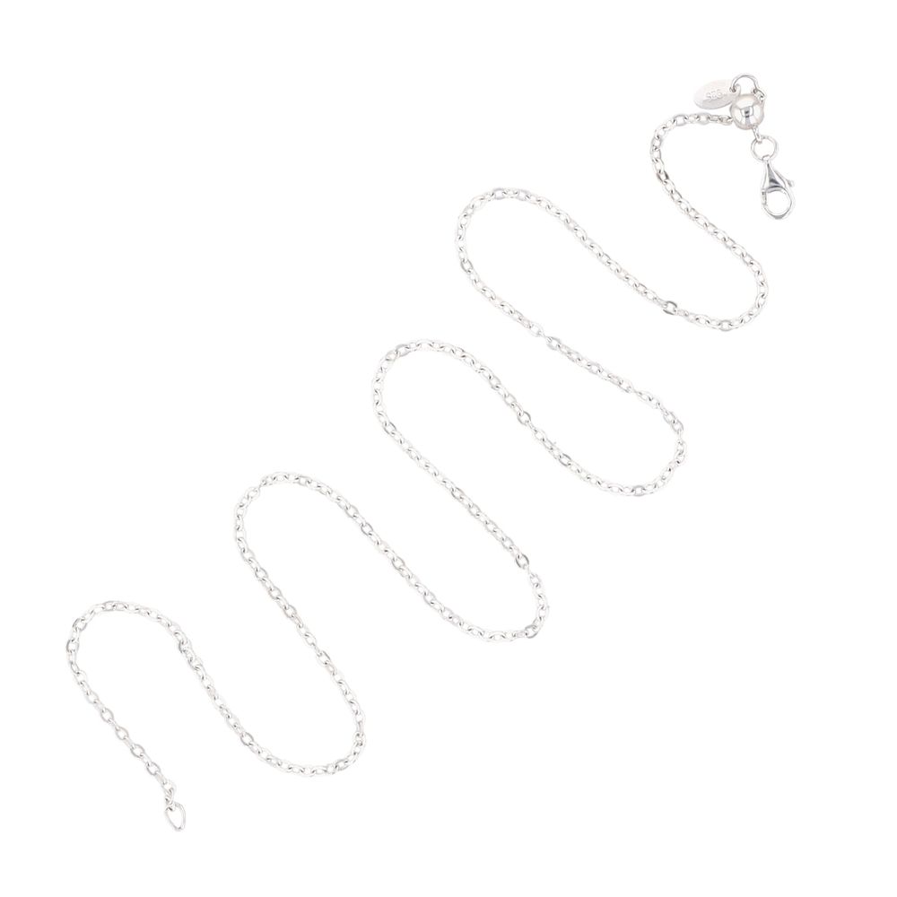 Lot 315: Angara Sterling Silver Cable Chain Necklace
