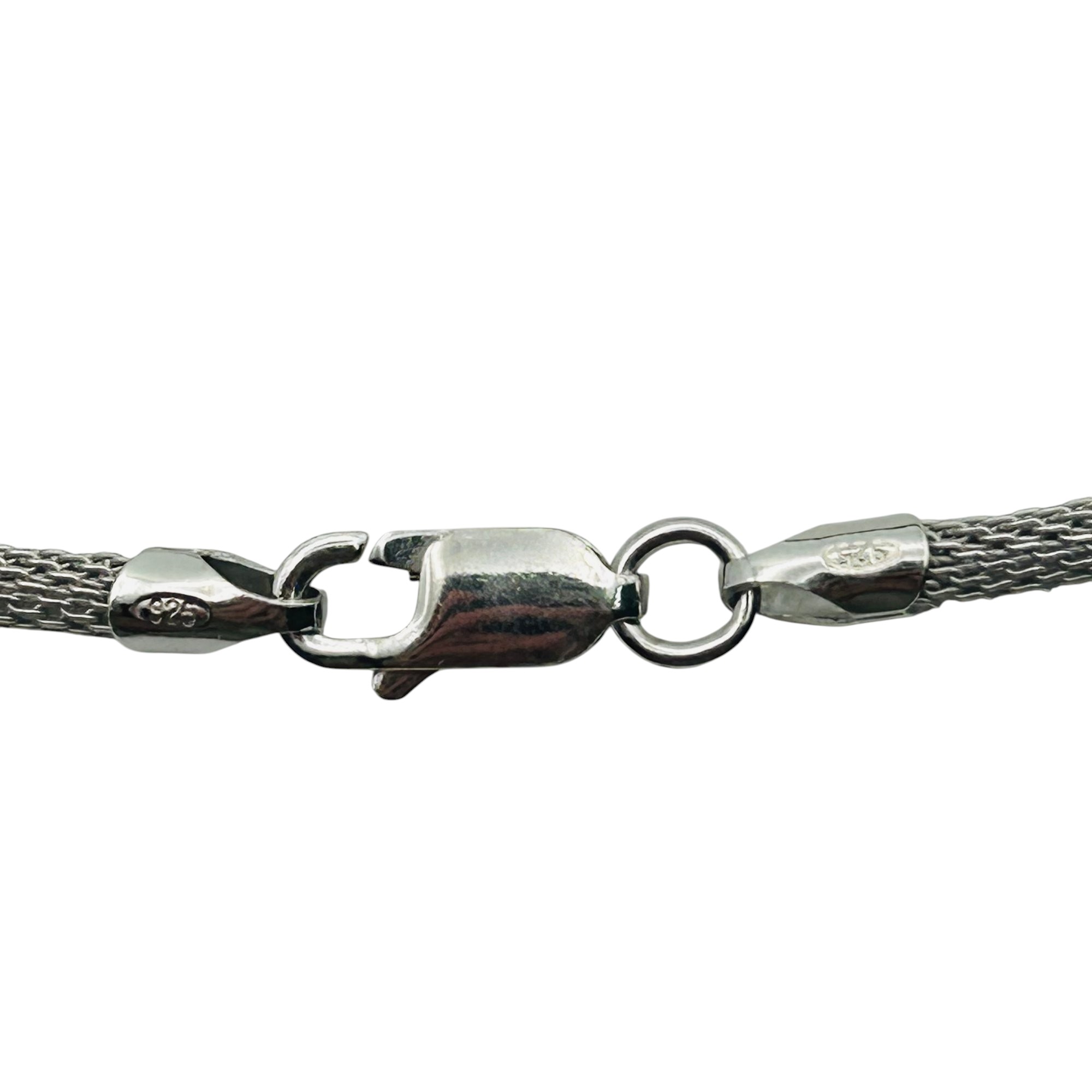 Sterling Mesh Chain Bracelet