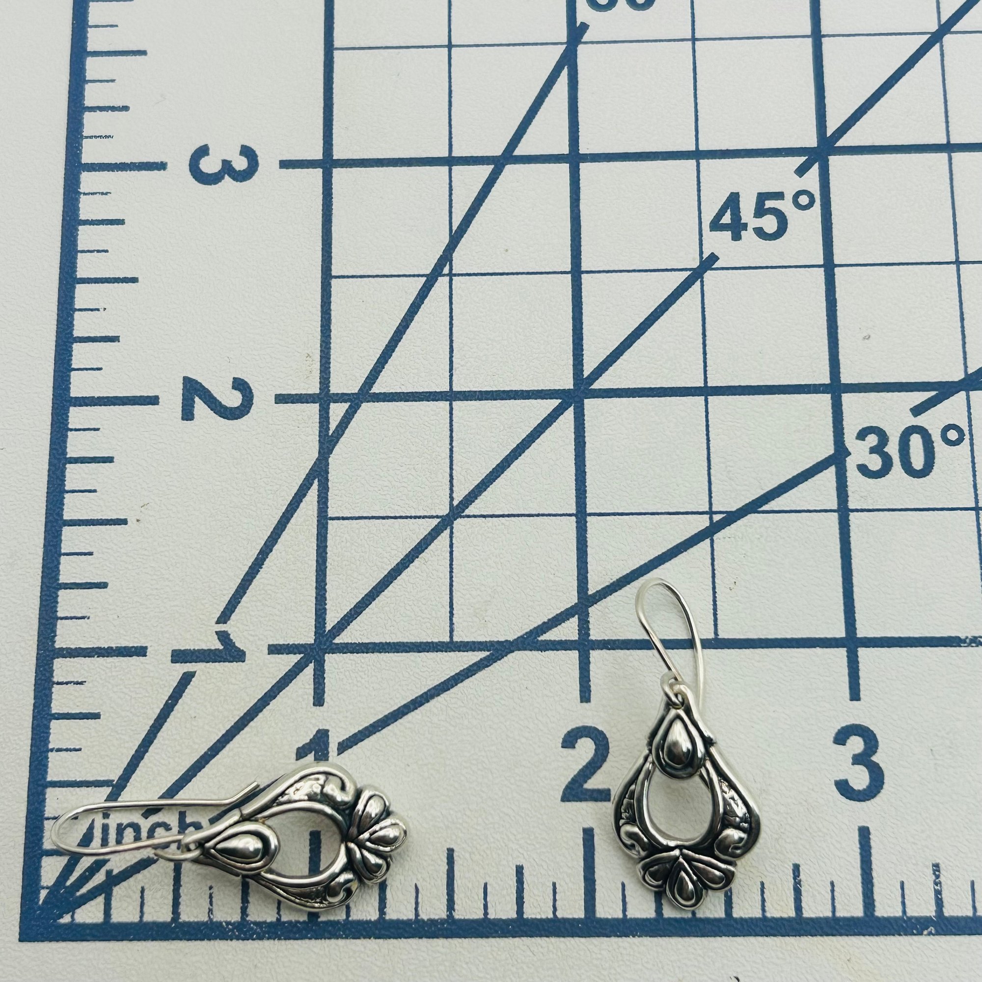 Sterling Decorative Earrings