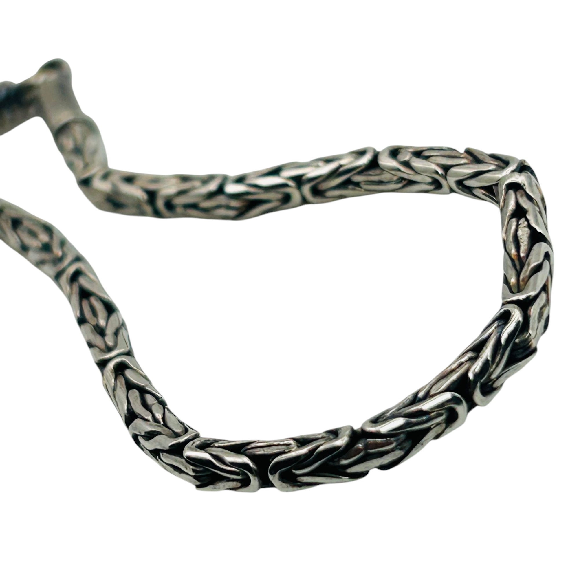 Sterling Hook Clasp Bracelet