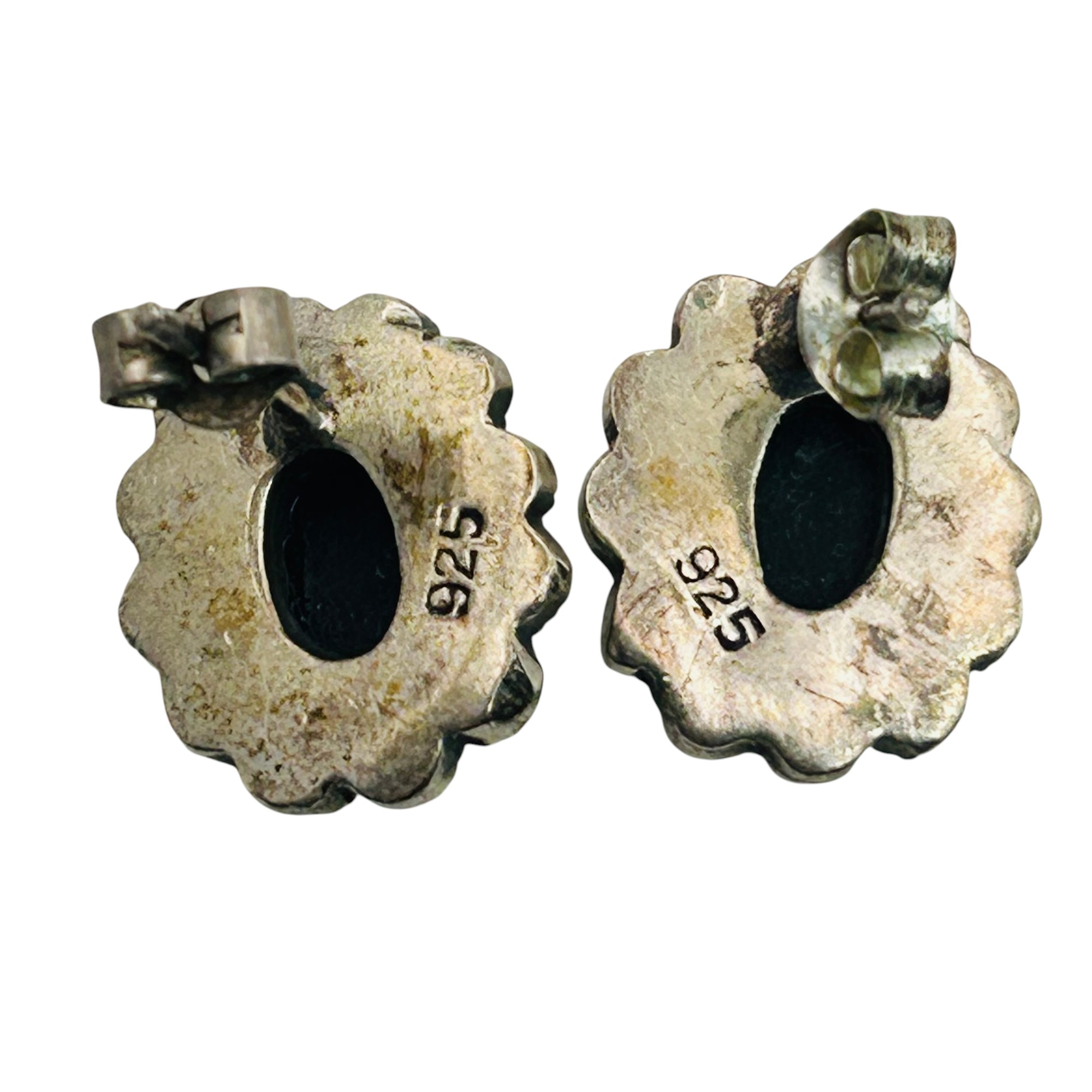 Sterling Cameo Earrings