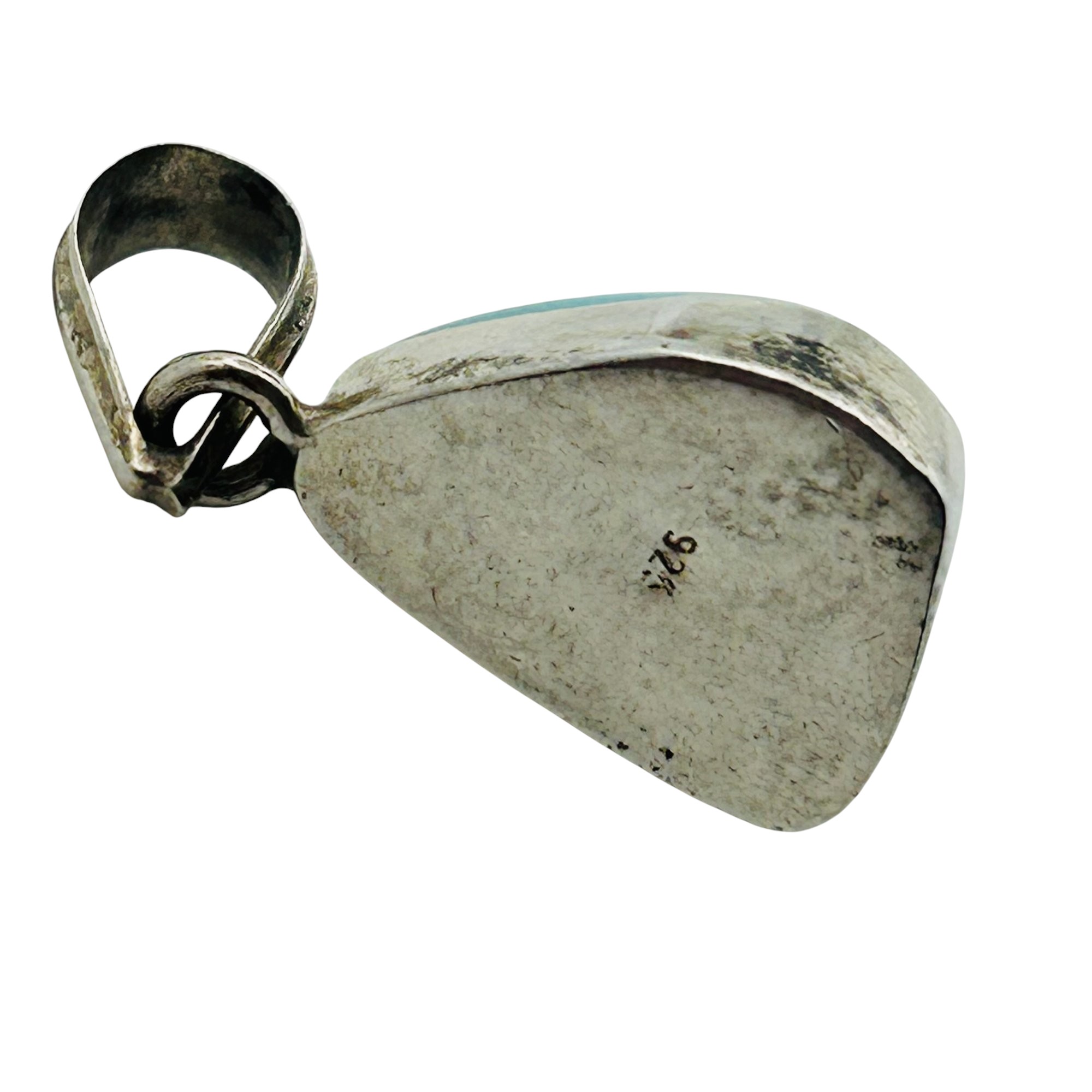 Sterling Larimar Pendant