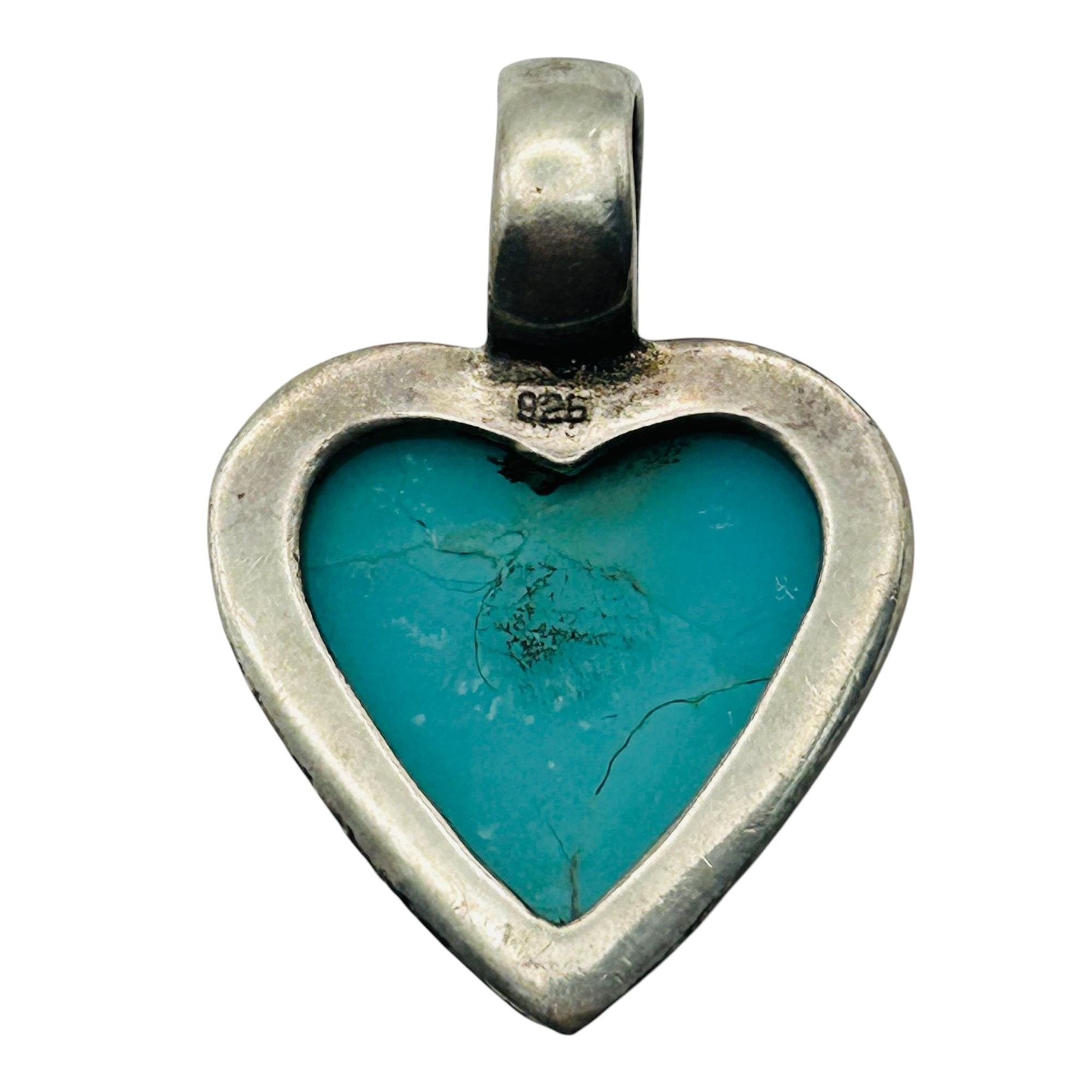 Sterling Turquoise Pendant