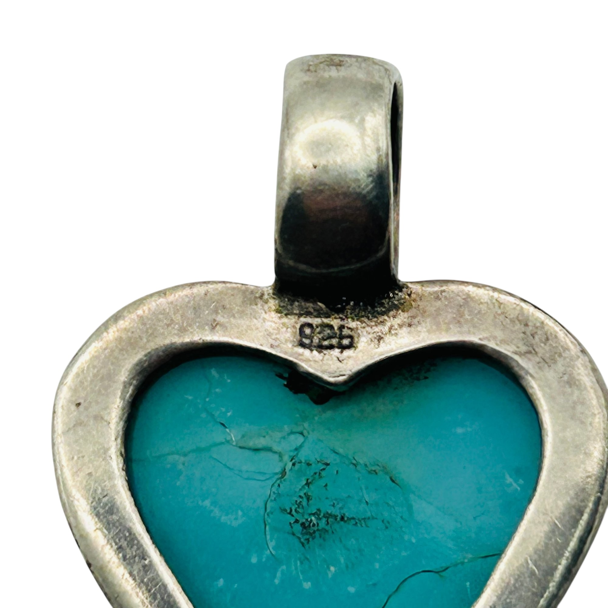 Sterling Turquoise Pendant