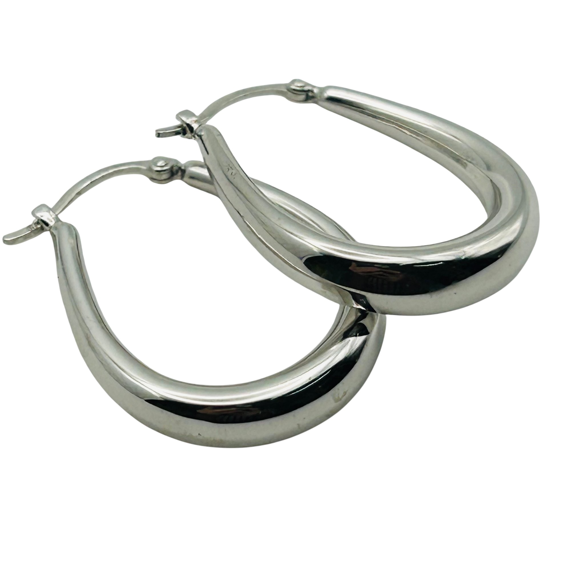Sterling Hoop Earrings