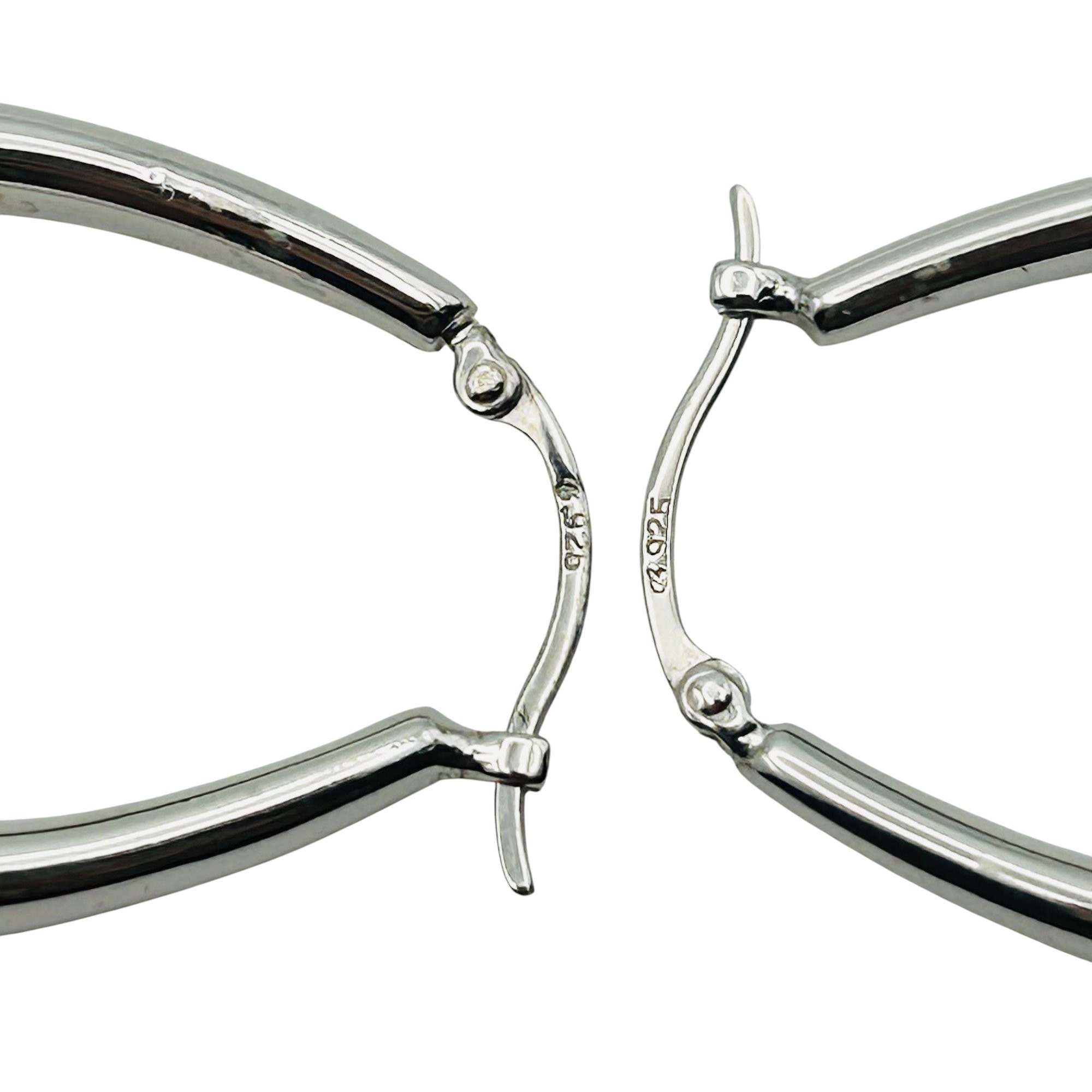 Sterling Hoop Earrings