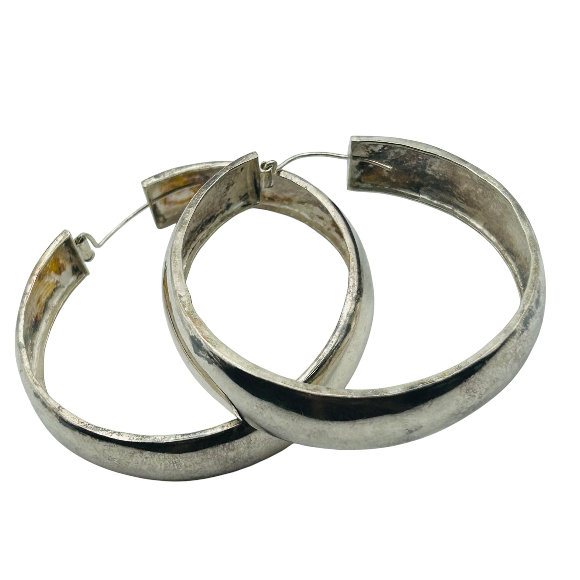 Sterling Hoop Earrings