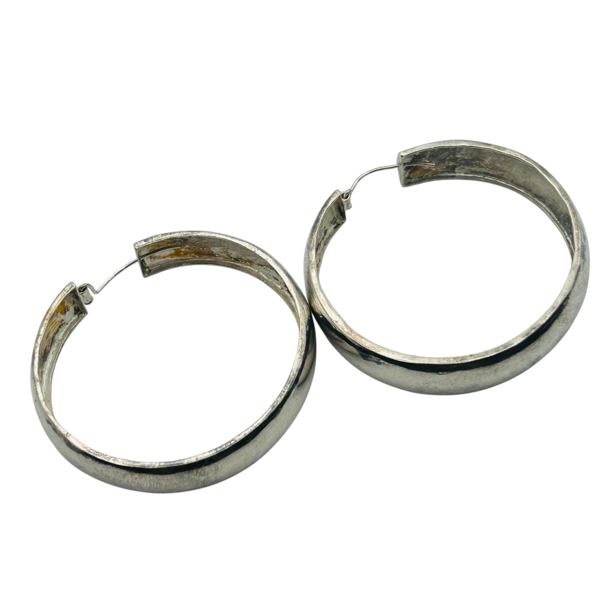Sterling Hoop Earrings