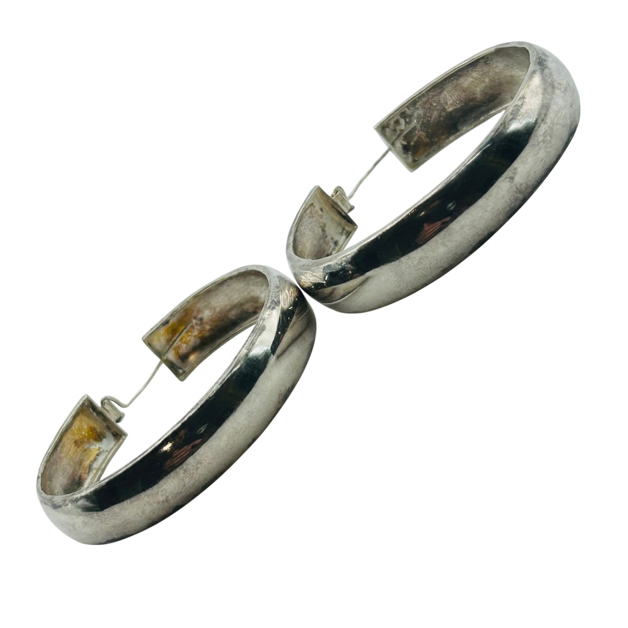 Sterling Hoop Earrings
