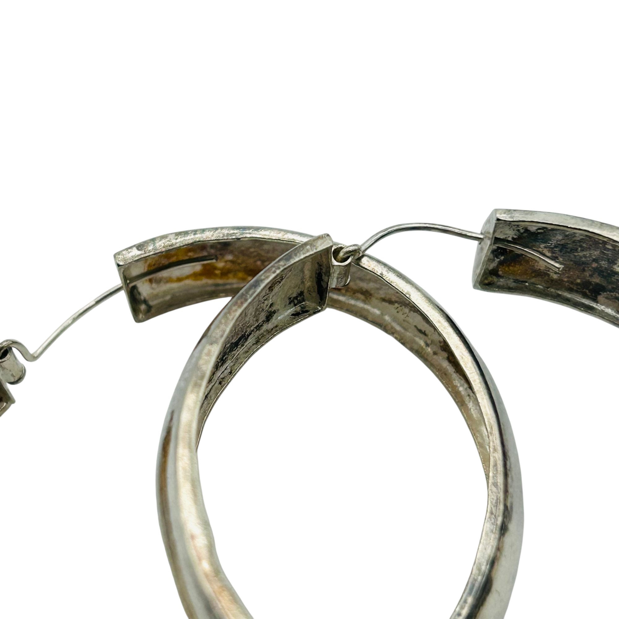 Sterling Hoop Earrings