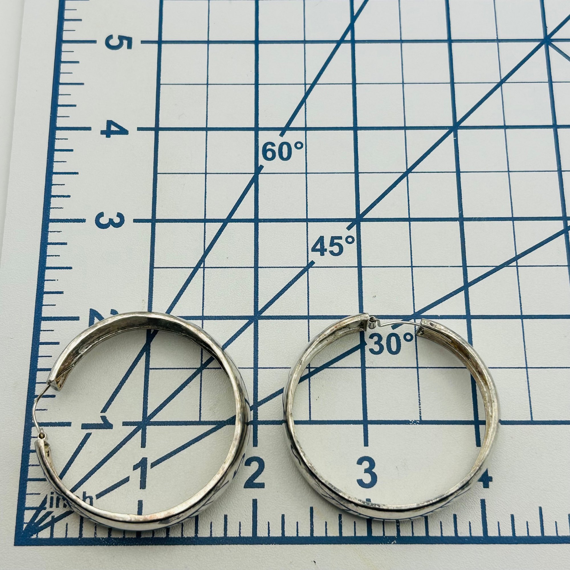 Sterling Hoop Earrings