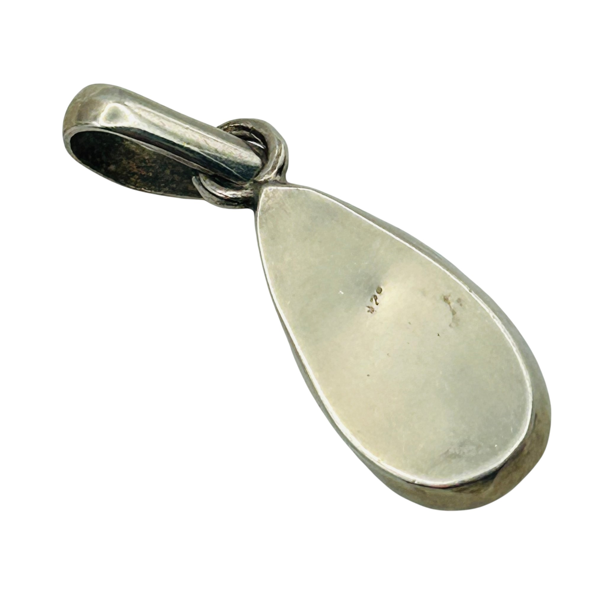 Sterling Larimar Pendant