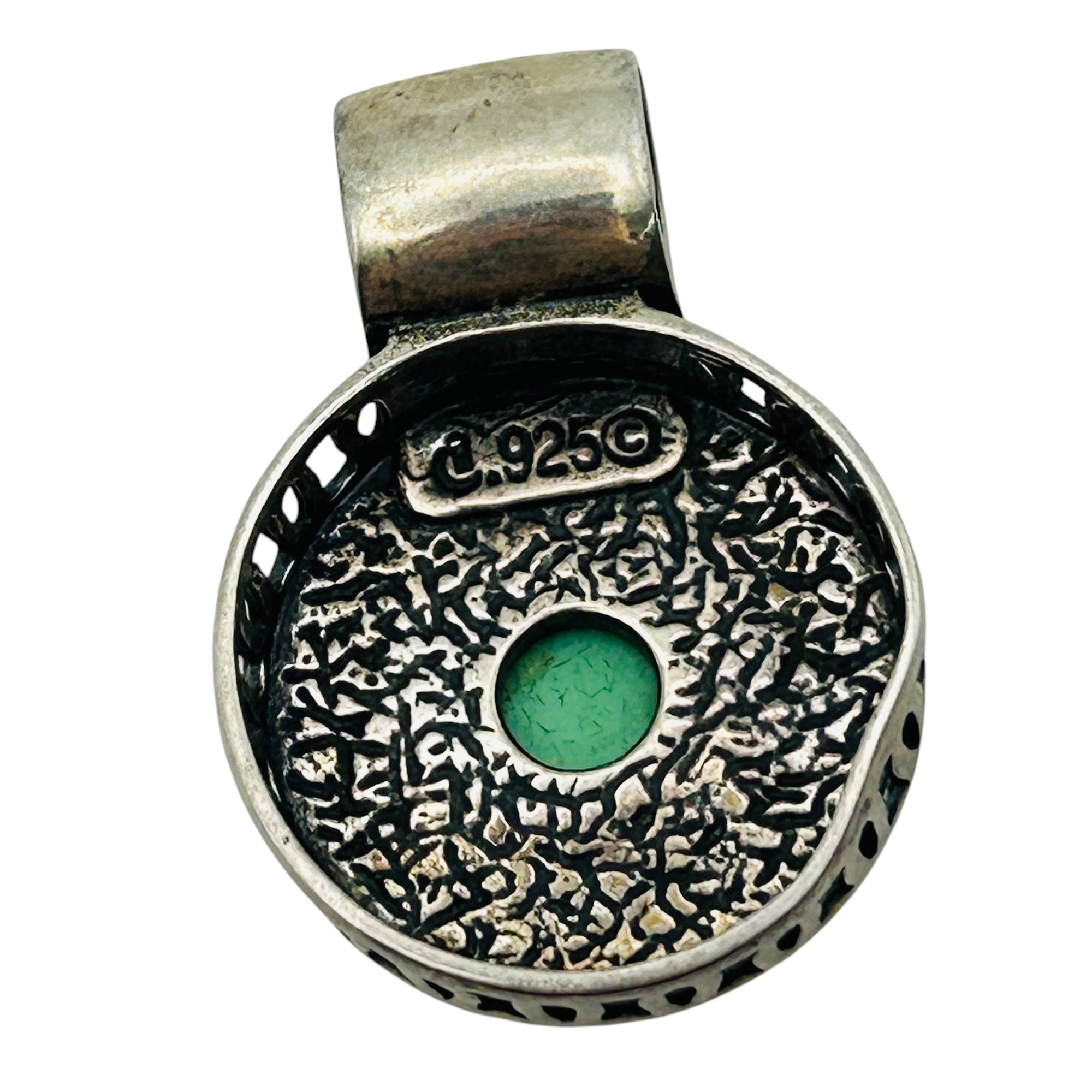 Carolyn Pollack Sterling Turquoise Pendant