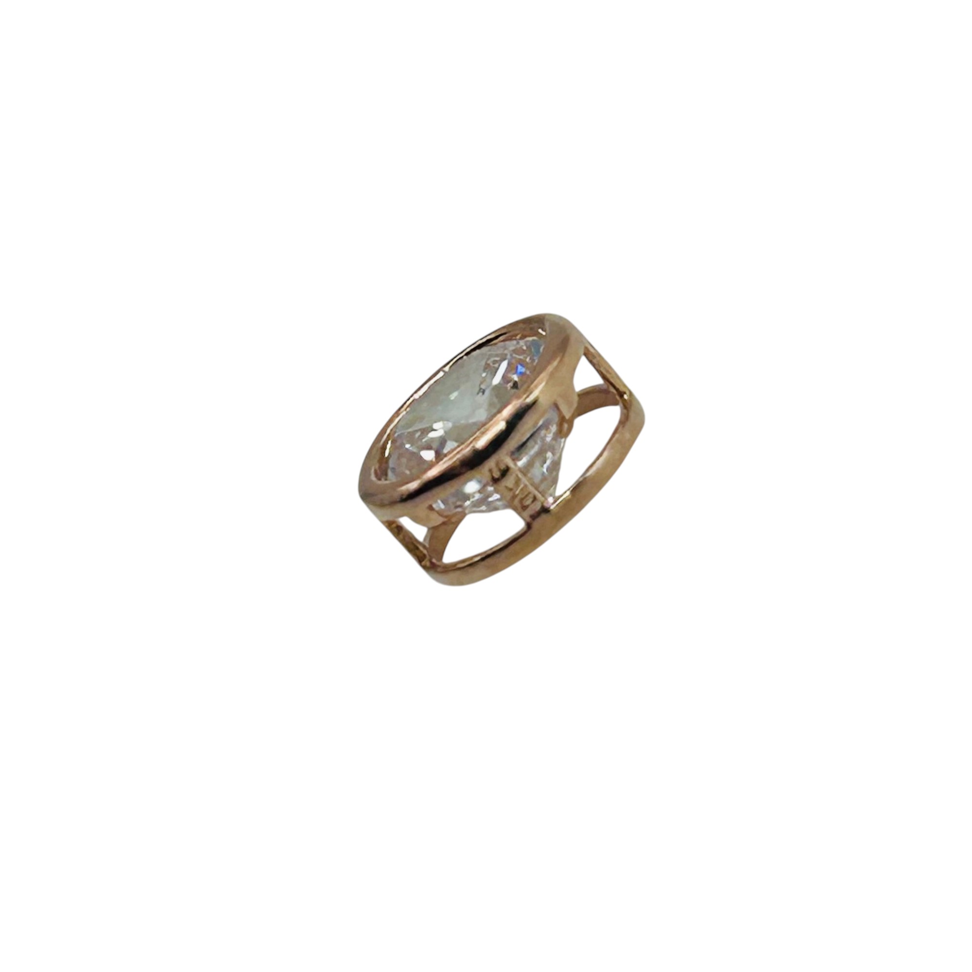 10k Rhinestone Pendant