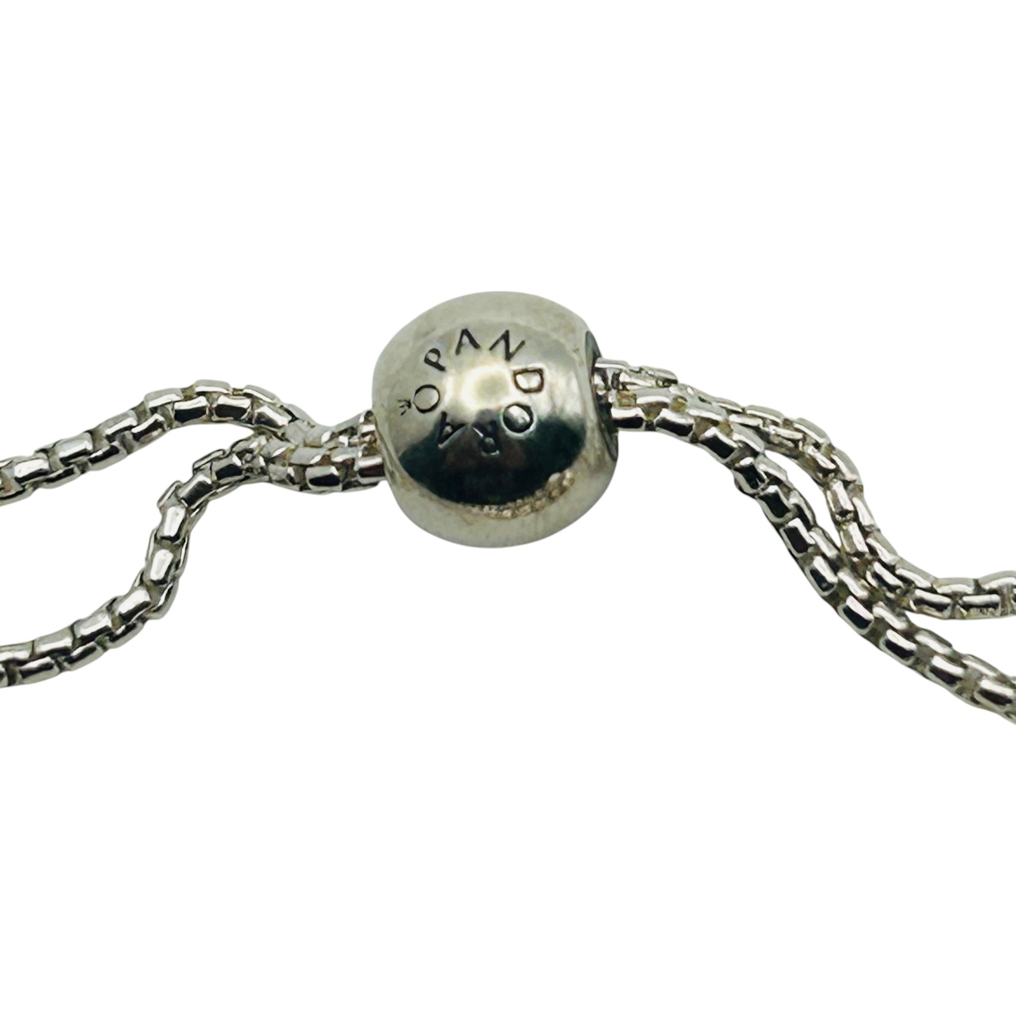 Pandora Sterling Adjustable Bead Chain Bracelet