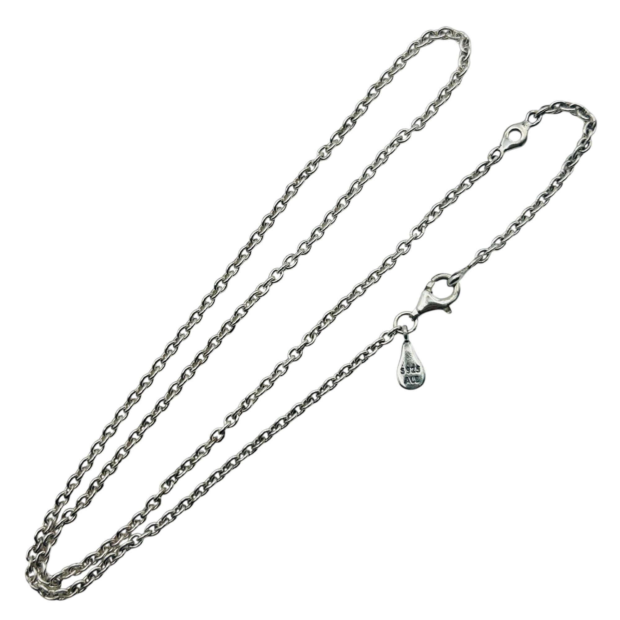 Pandora Sterling Cable Chain Necklace