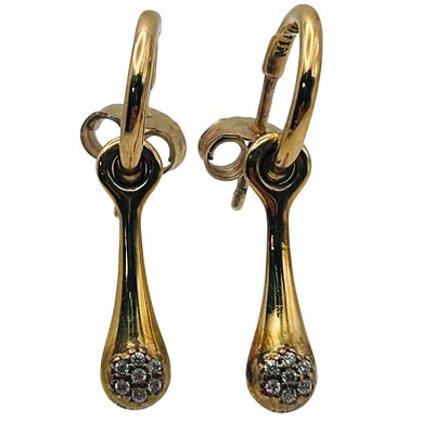 M1 ALE MET Pandora Dangle Earrings. M1 ALE MET Pandora dangle earrings 3.2g