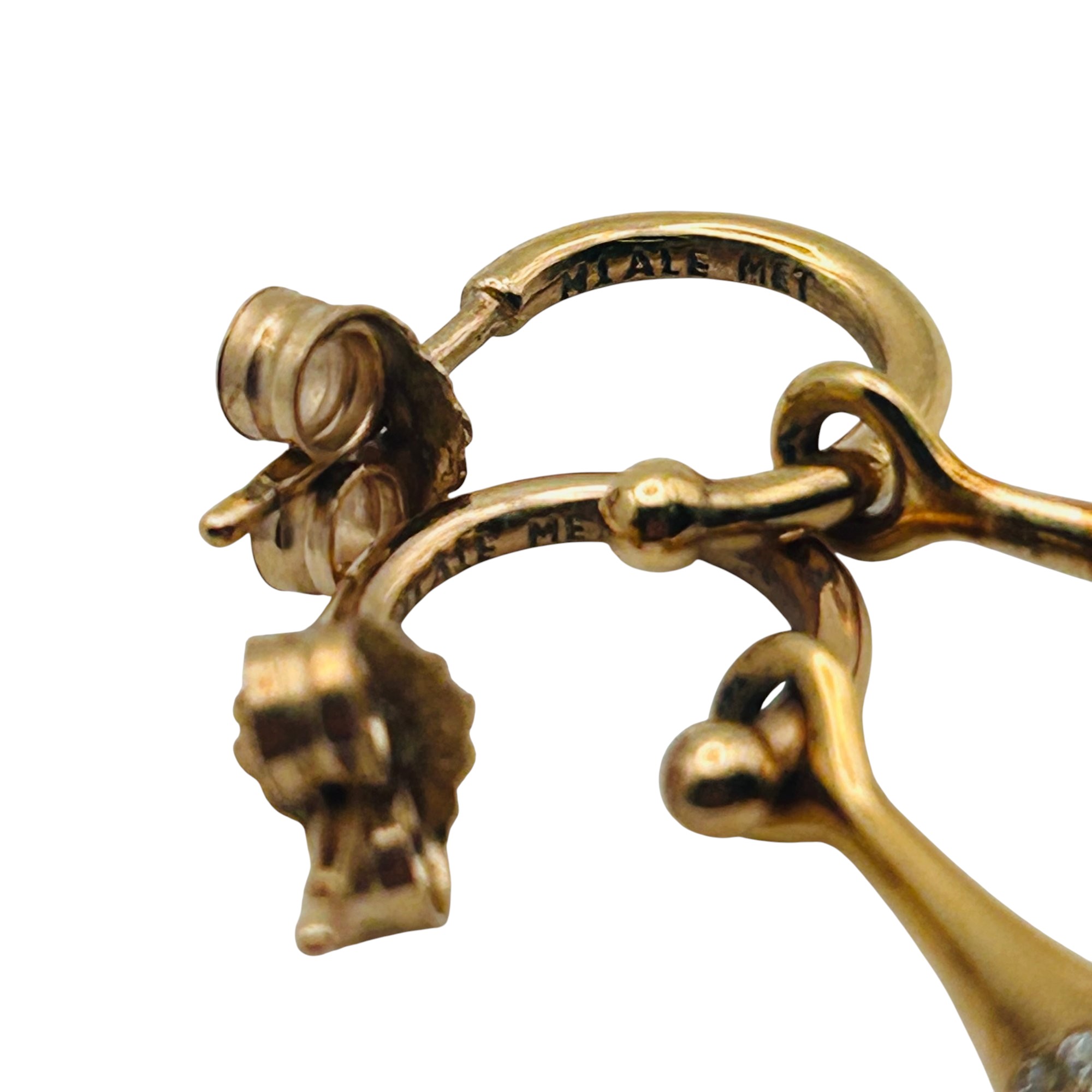M1 ALE MET Pandora Dangle Earrings