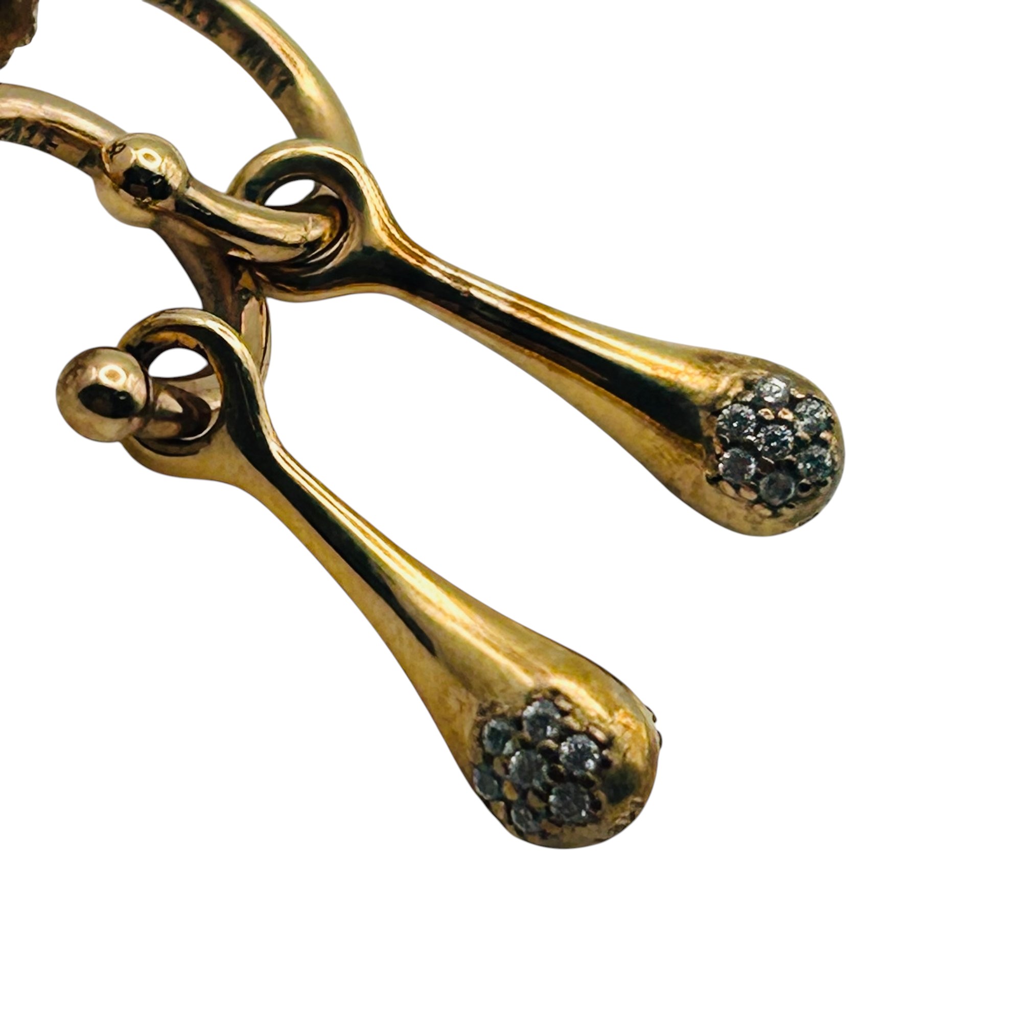 M1 ALE MET Pandora Dangle Earrings