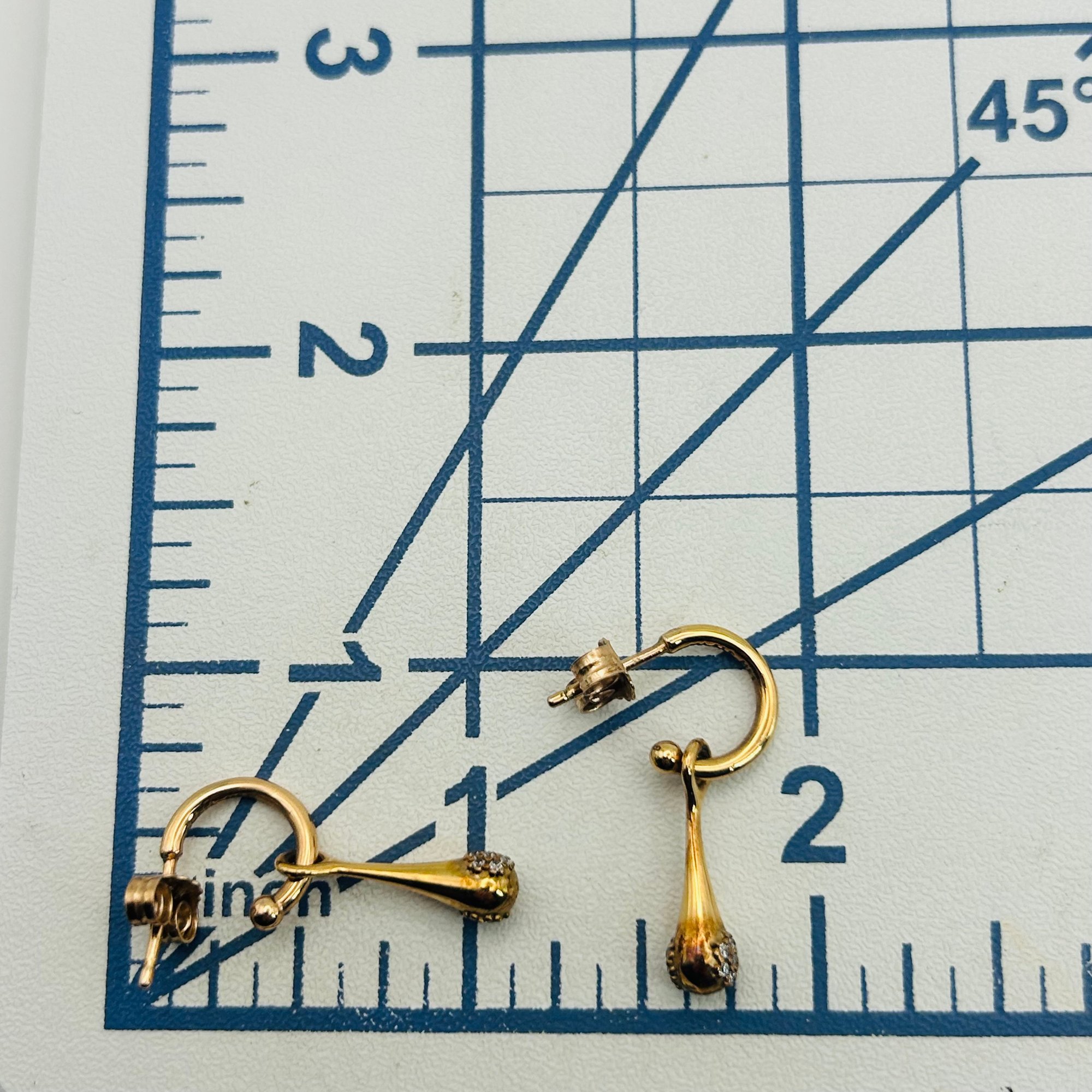 M1 ALE MET Pandora Dangle Earrings