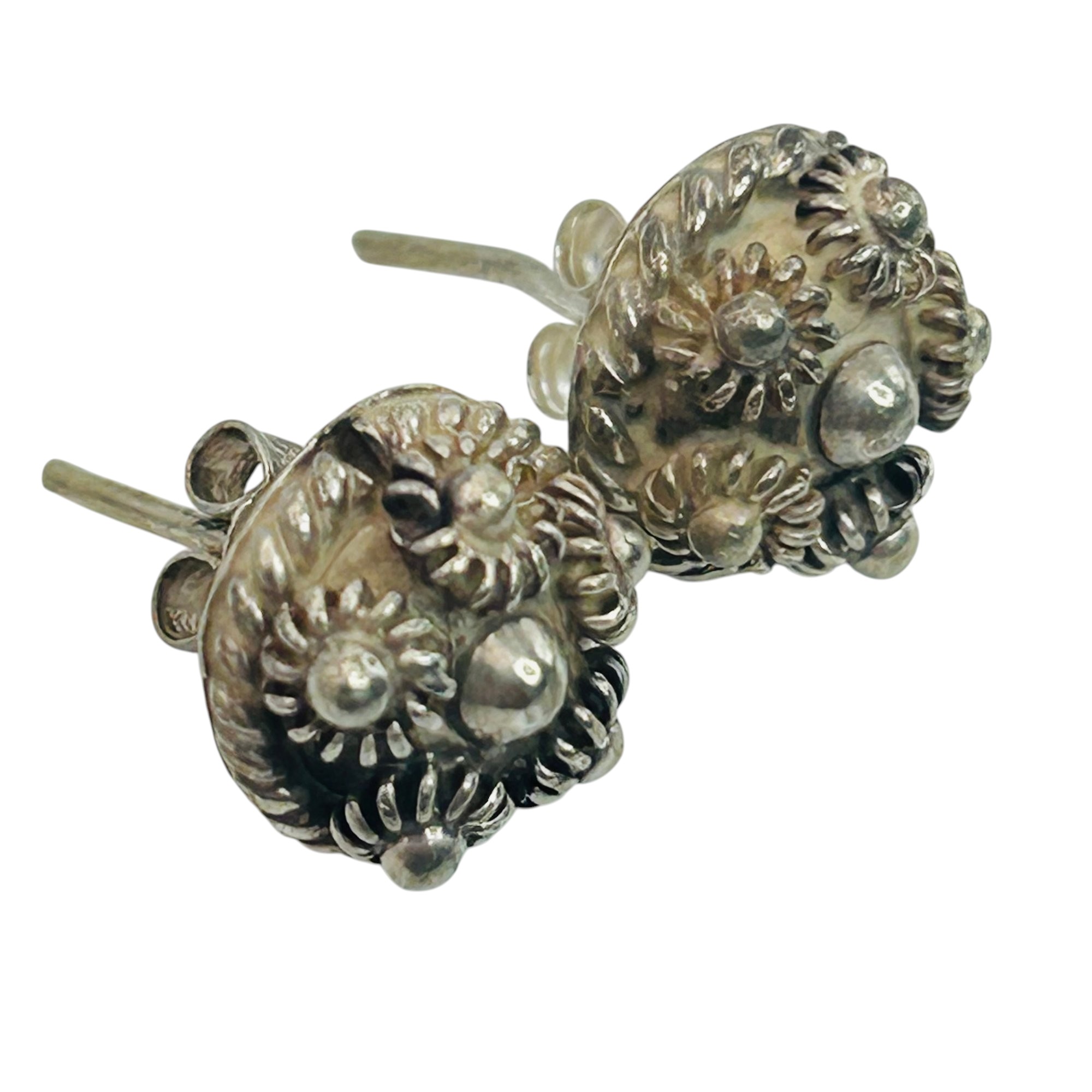 Mexico Sterling Stud Earrings
