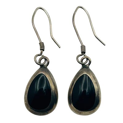 Mexico Sterling Inlay Earrings. Mexico Sterling inlay earrings 7.2g