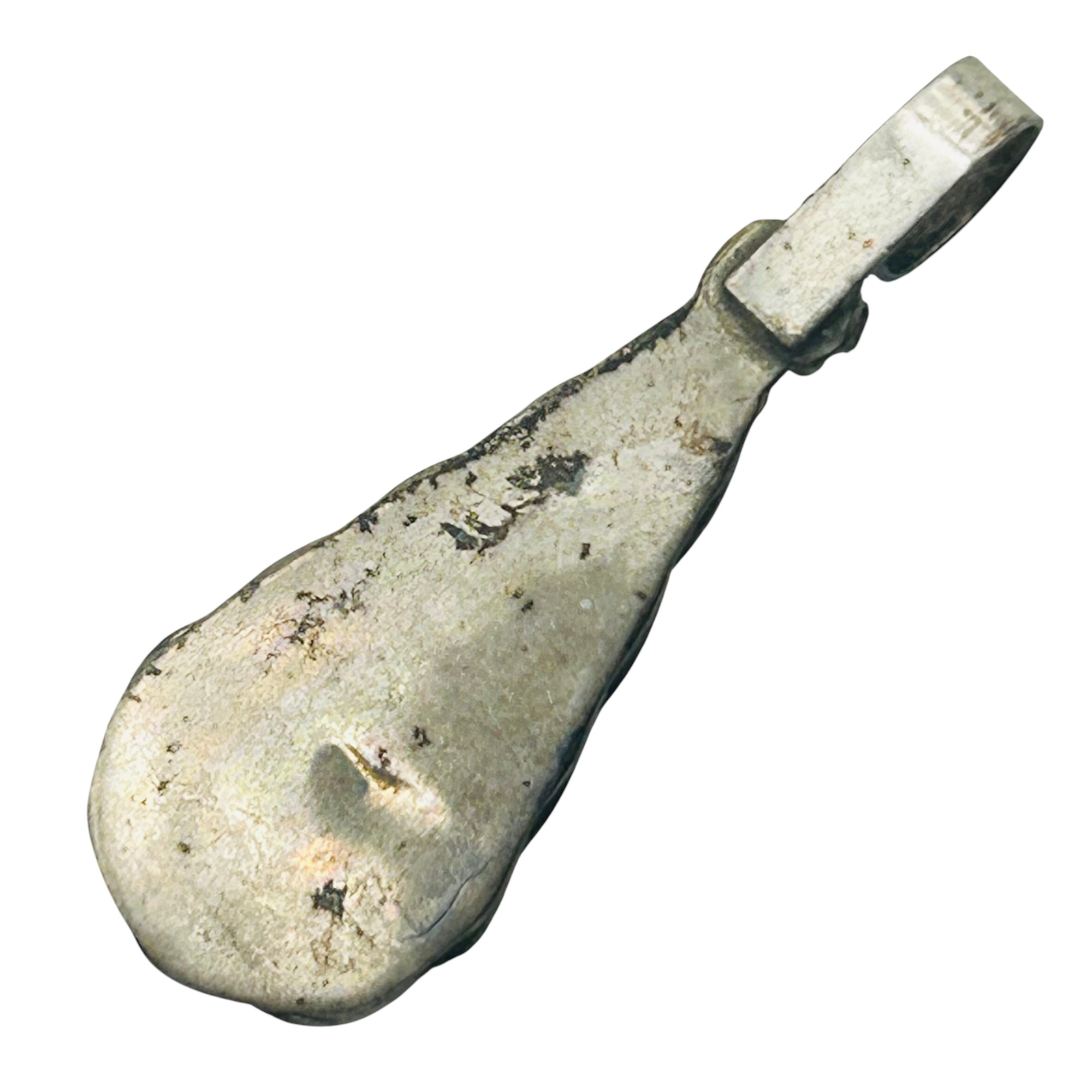 Southwest Sterling Onyx Opal Pendant
