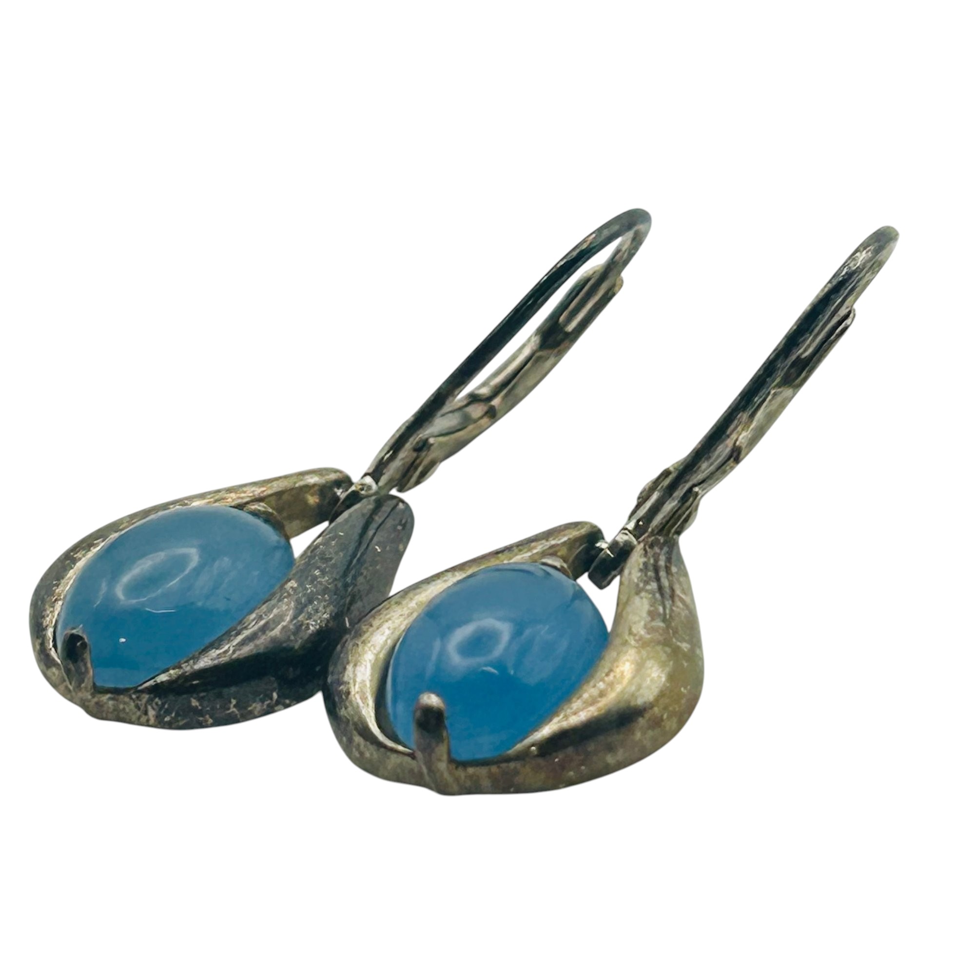 Sterling Chalcedony Earrings