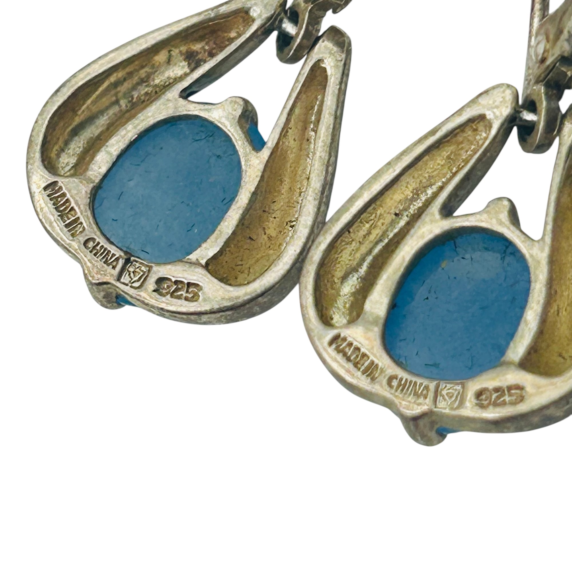Sterling Chalcedony Earrings