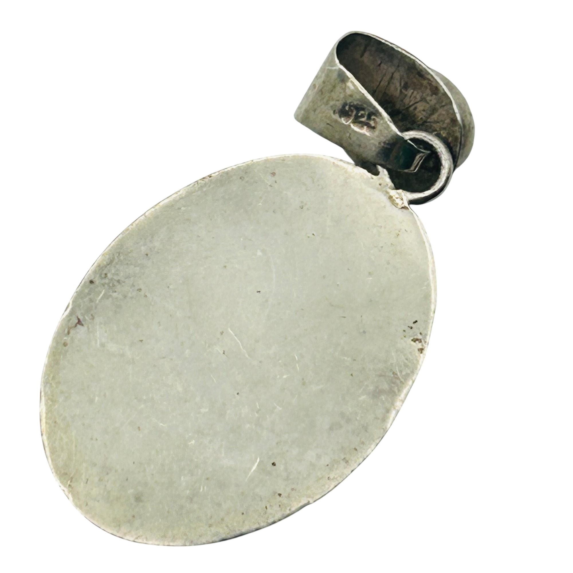 Sterling Larimar Pendant