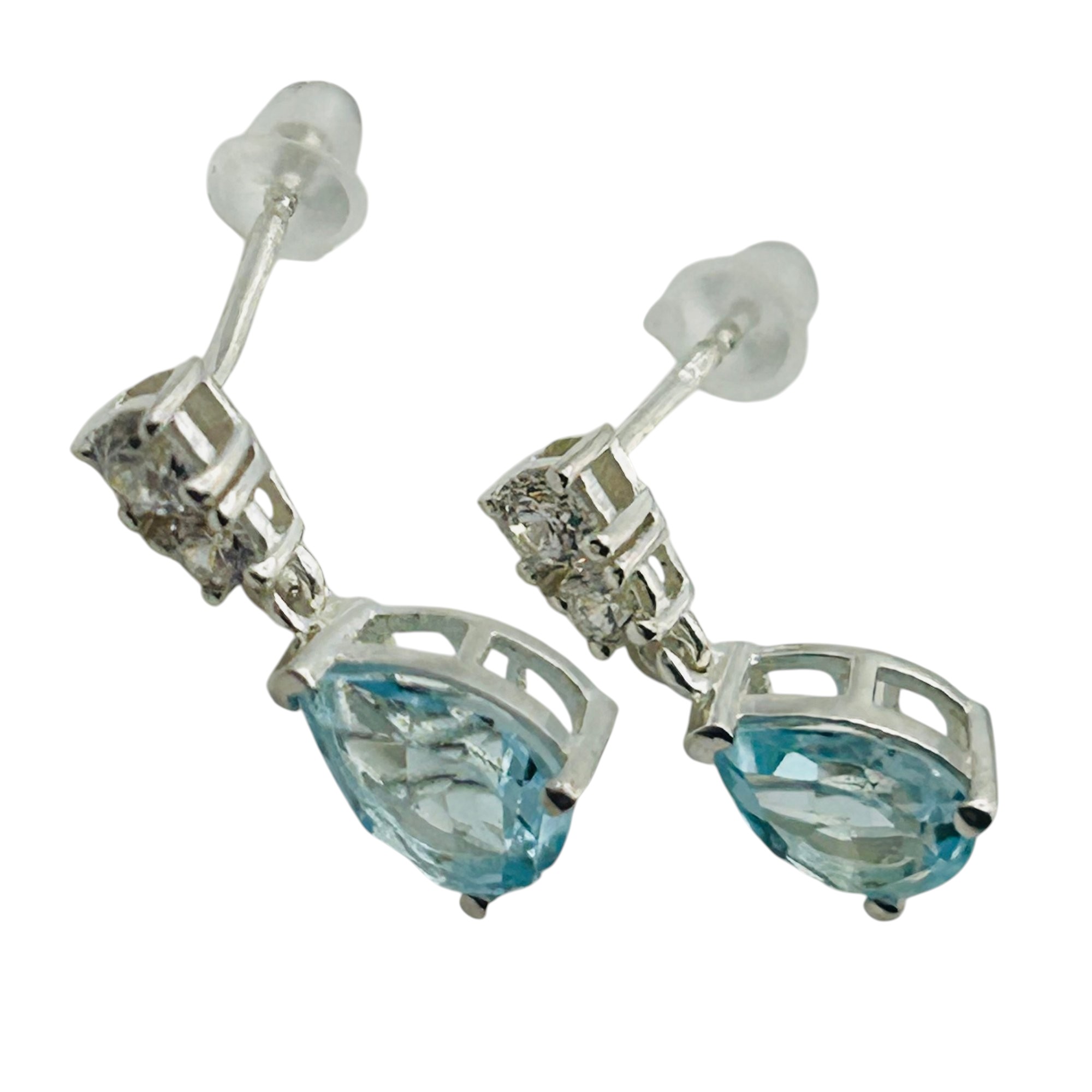 Djoy Sterling Topaz Earrings