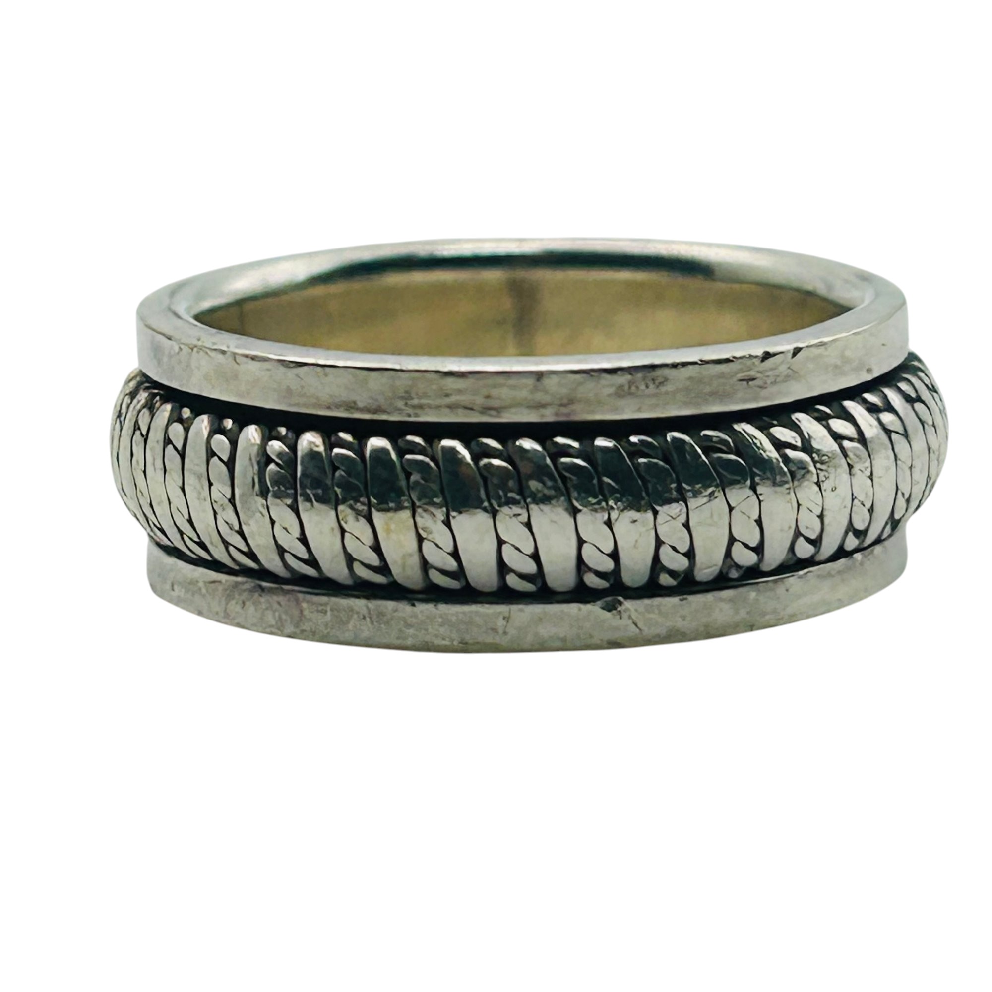 Sterling Spinning Band Sz 6