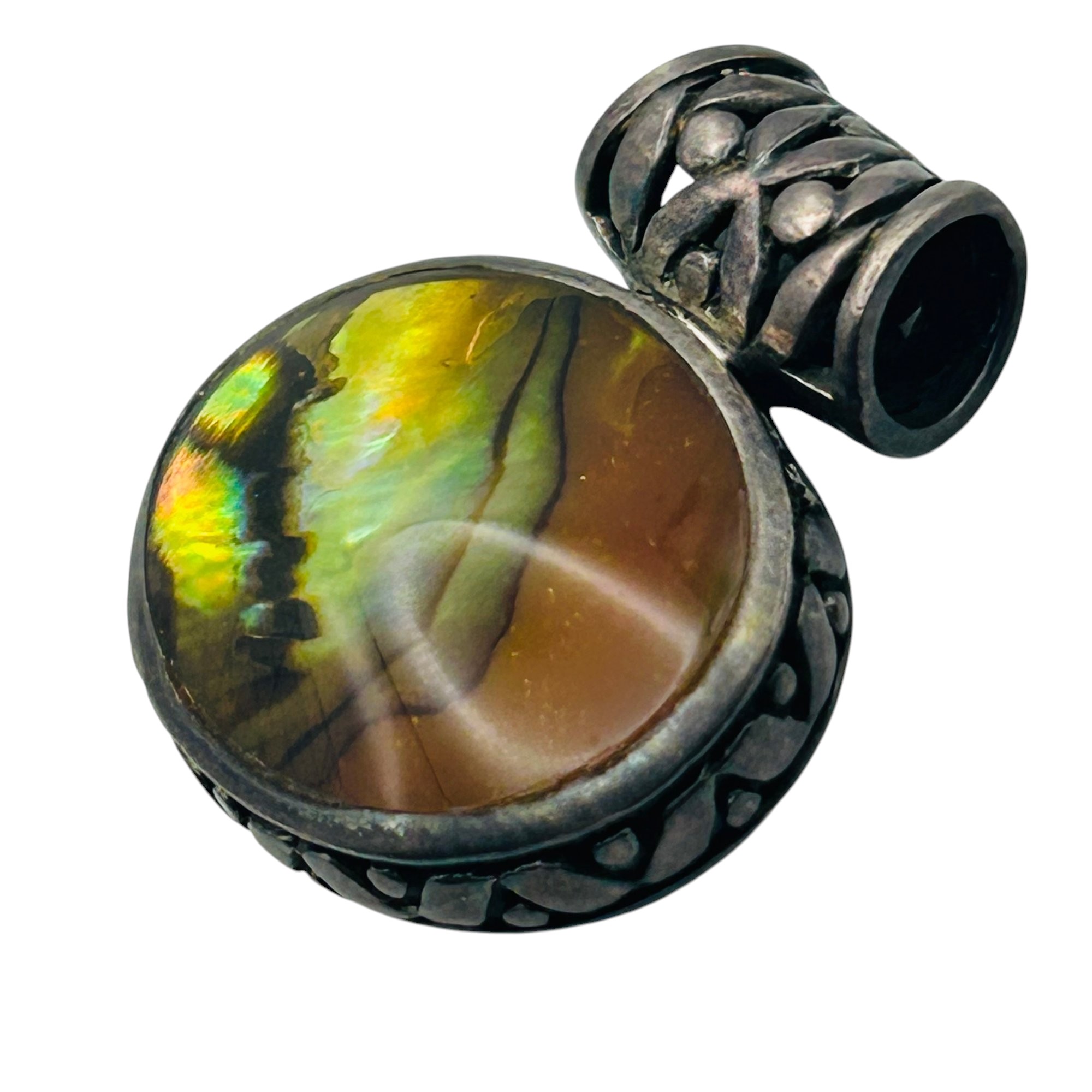 Sterling Abalone Pendant