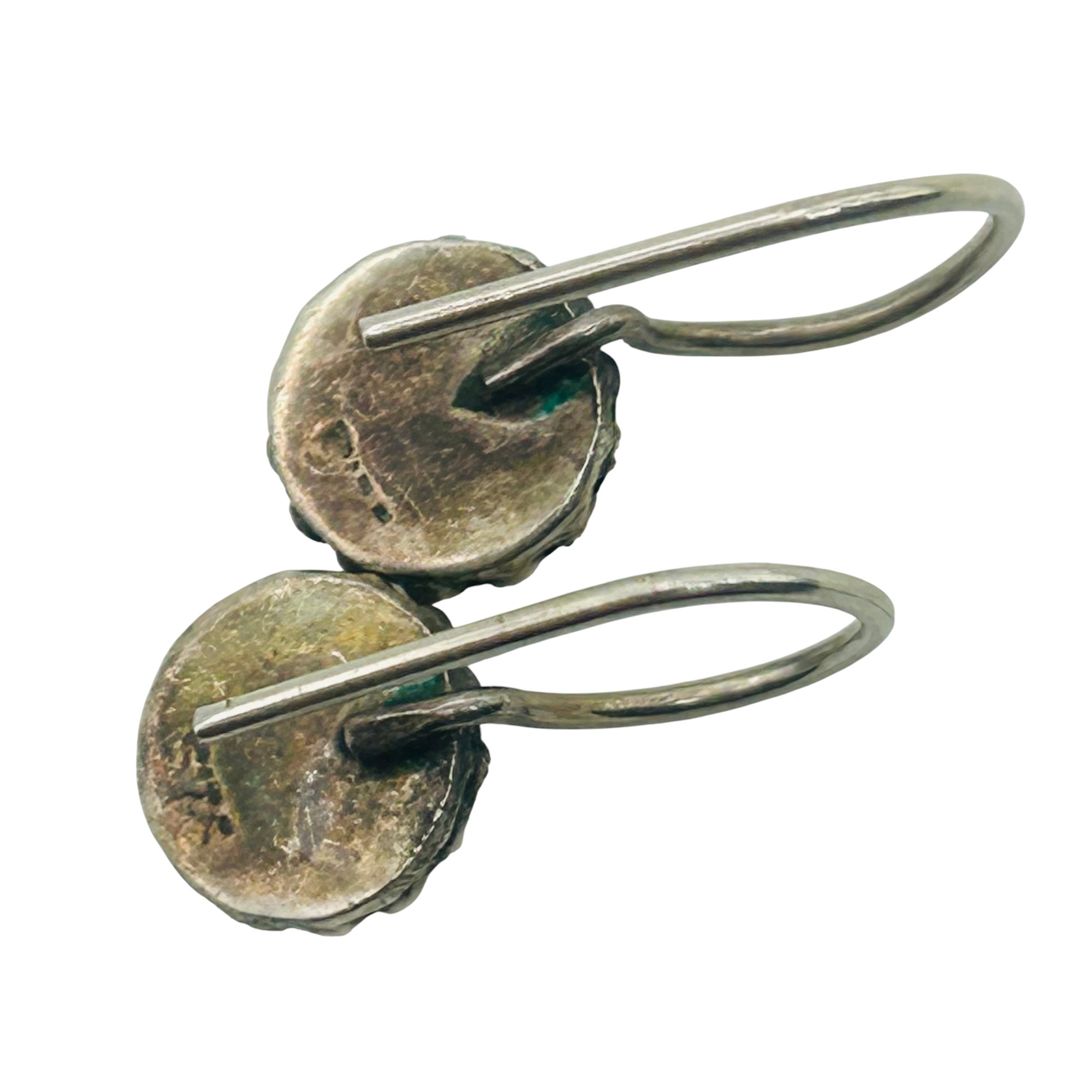 Sterling Garnet Earrings