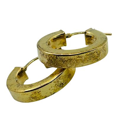 Dyadema Italy Sterling Hoop Earrings. Dyadema Italy sterling hoop earrings 4.6g