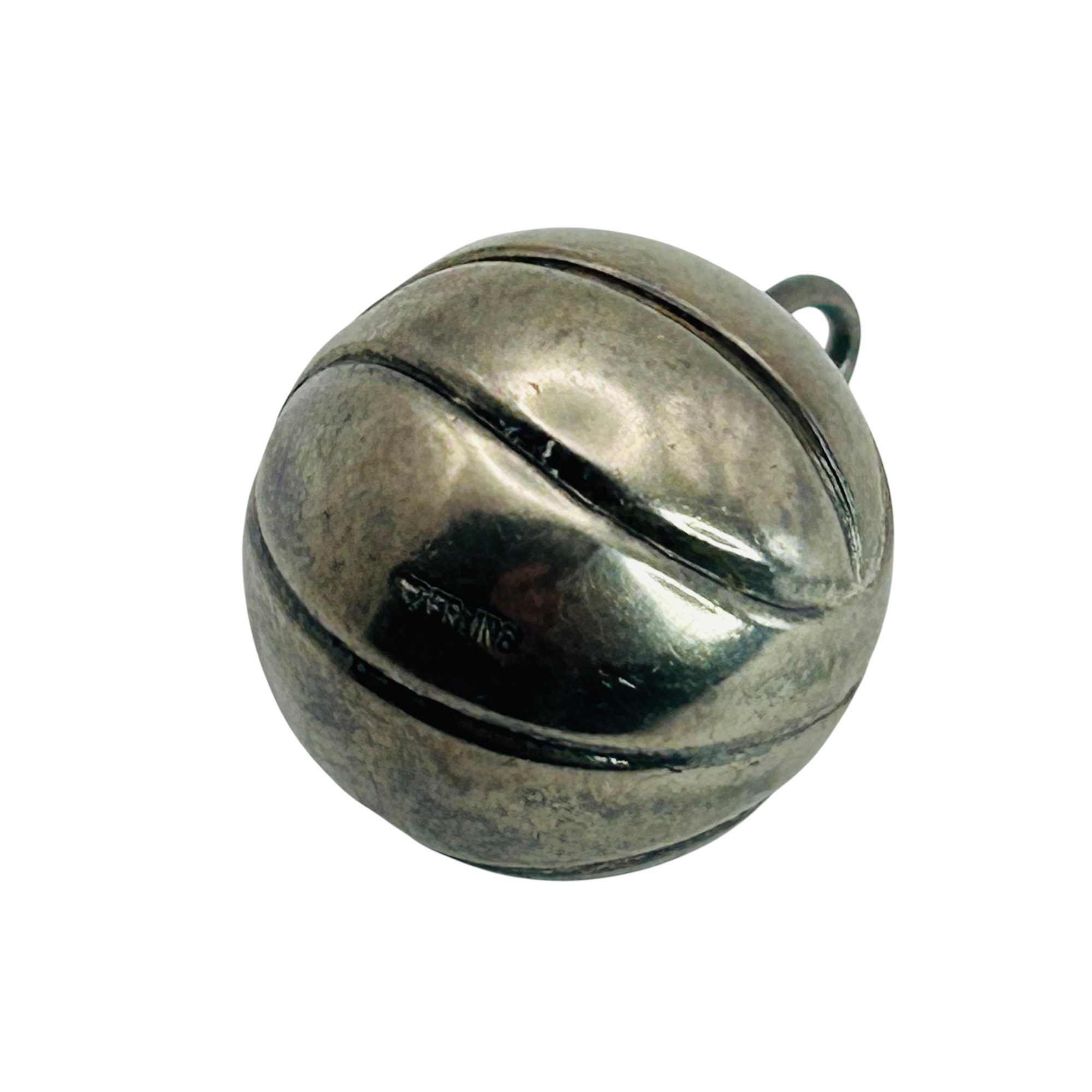 St M's 1954 Sterling Basketball Charm