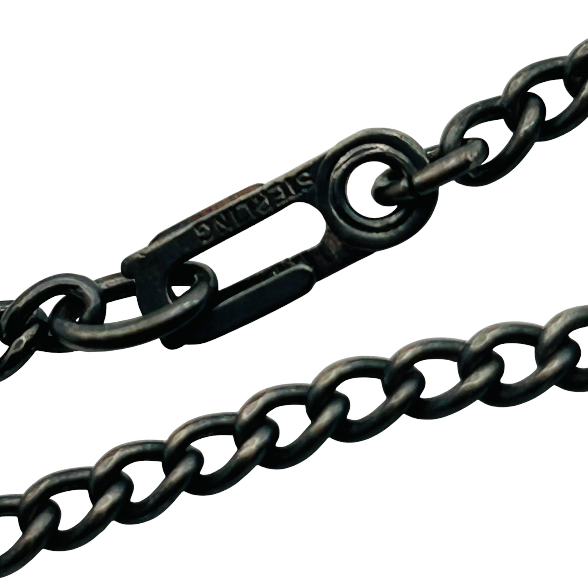 Sterling Curb Chain Bracelet