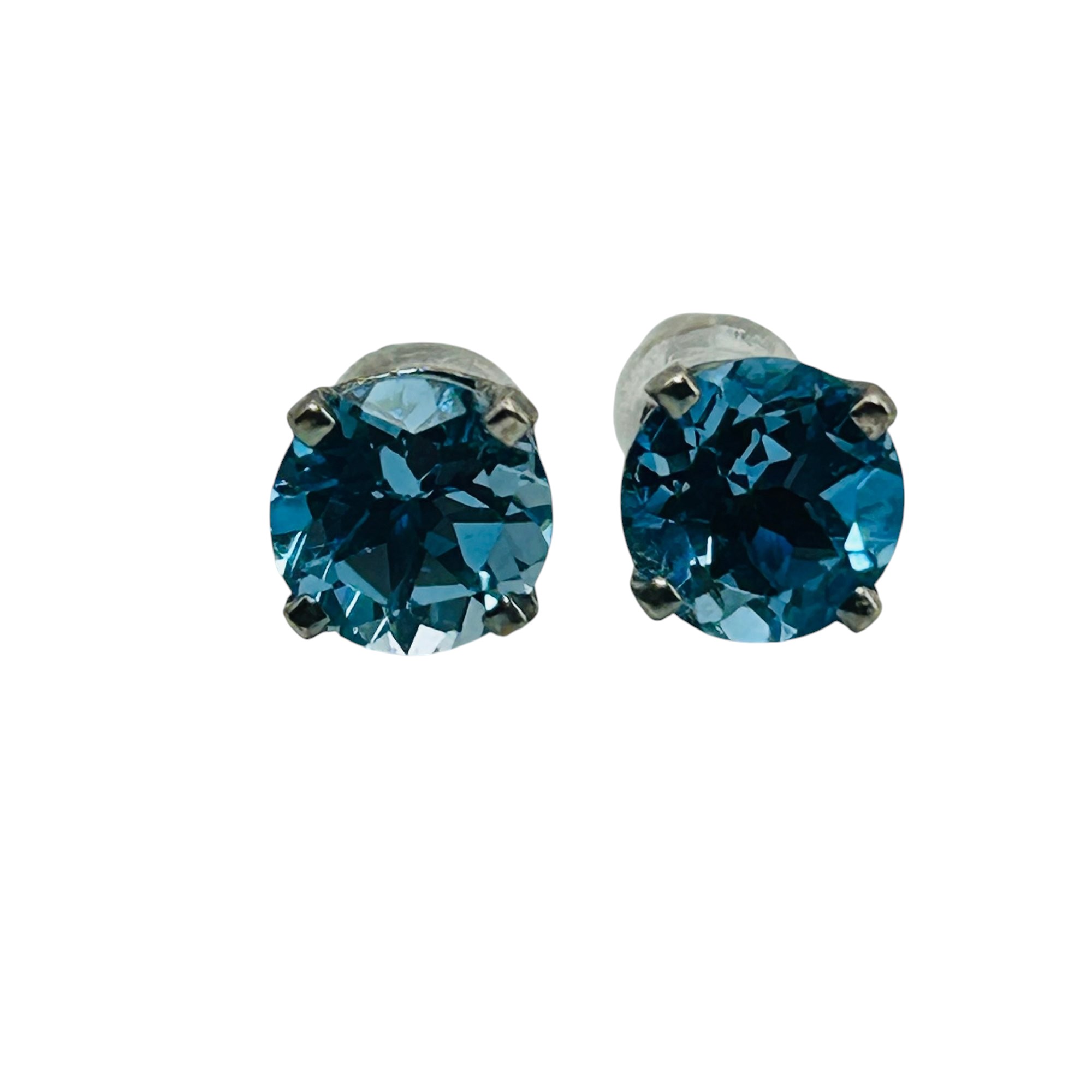 Sterling Topaz Earrings